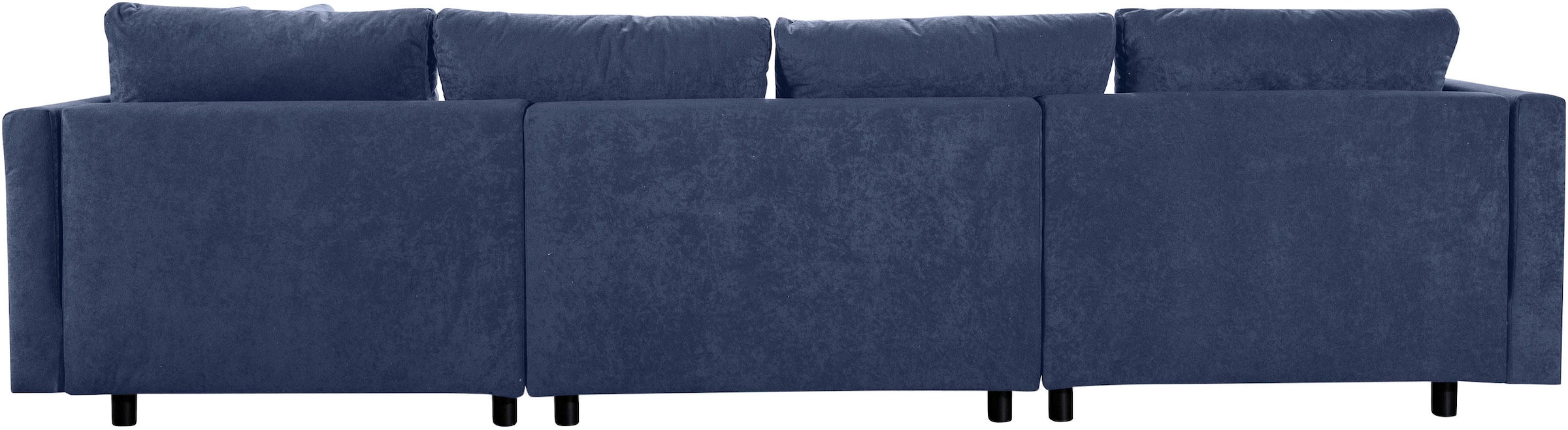 COLLECTION AB Wohnlandschaft »Toni U-Form, B: 298 cm« Set: Sofa & Hocker, 3 Zierkissen, Federkern