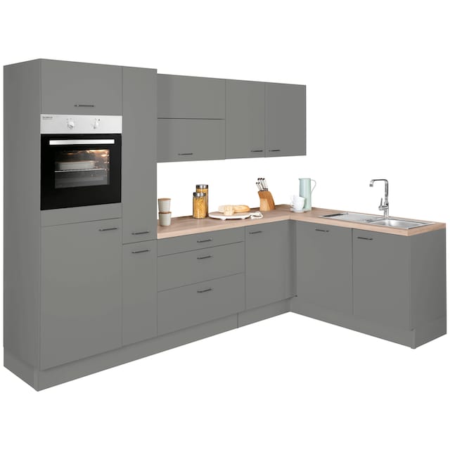 OPTIFIT Winkelküche »Elga«, Premium-Küche mit Soft-Close-Funktion,  Stellbreite 265 x 175 cm bestellen online bei OTTO