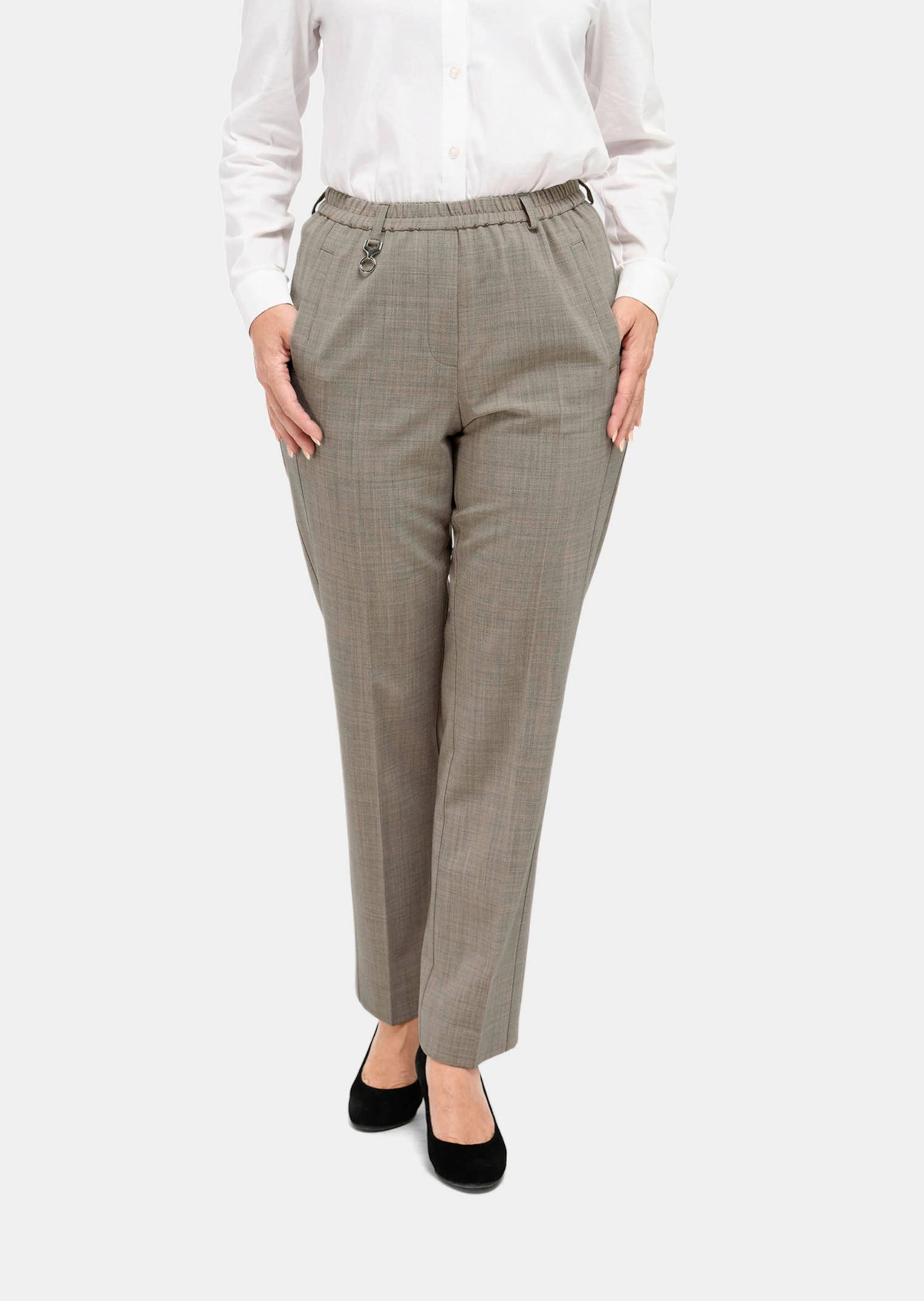 GOLDNER Schlupfhose »Kurzgröße Trevira-Schurwollschlupfhose LOUISA«