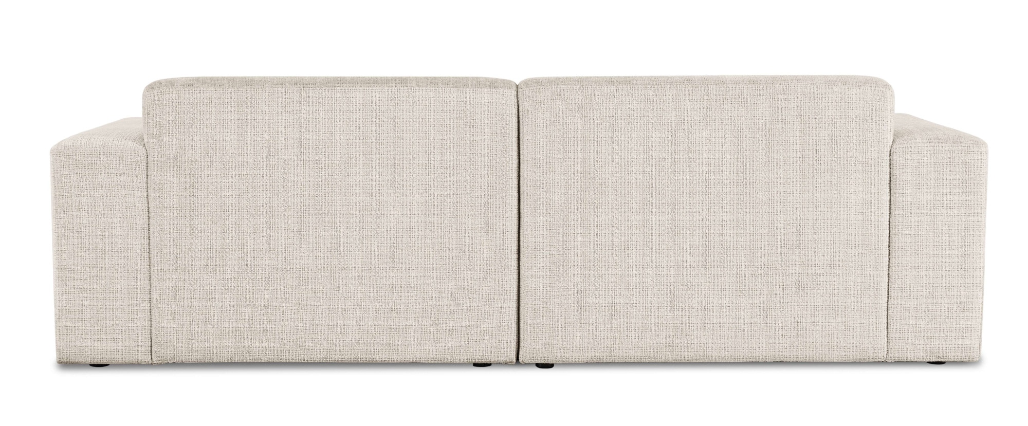 OTTO home 3-Sitzer »Koa, 228 cm, Modulsofa in Cord, Chenille, Struktur, Webstoff« Designsofa, weicher Lounge-Sitzkomfort, Welleunterfederung, bodentief