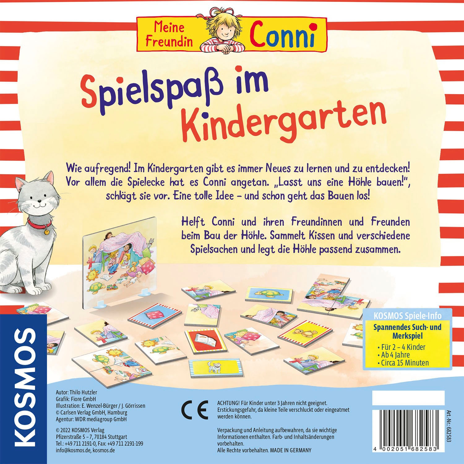 Kosmos Spiel »Conni - Spielspaß im Kindergarten«, Made in Germany
