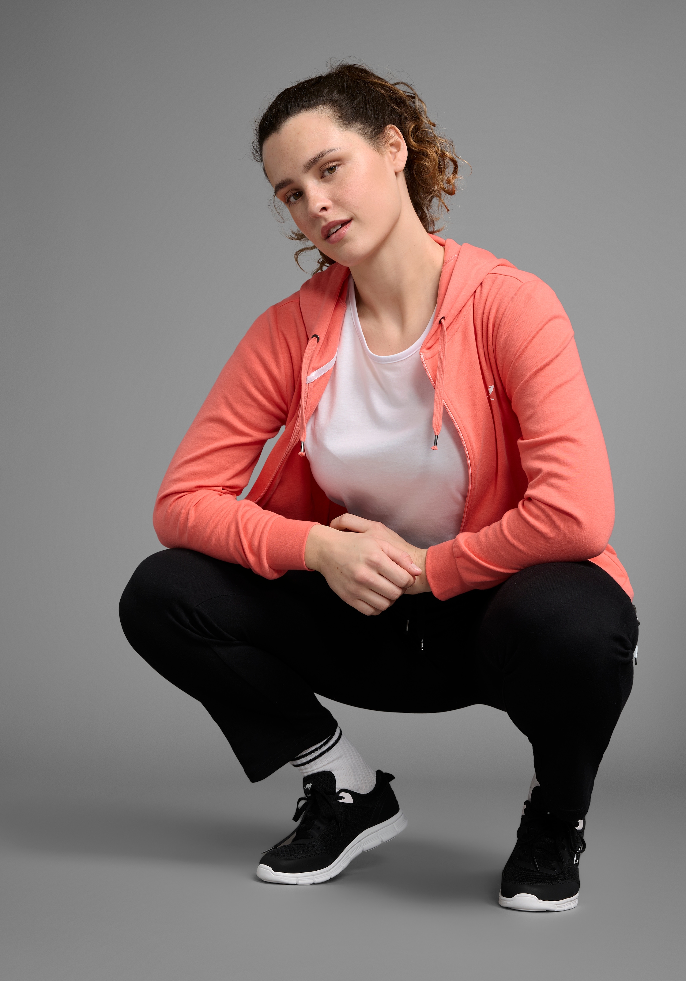 KangaROOS Jogginganzug, (Set, 2 tlg.), Große Größen