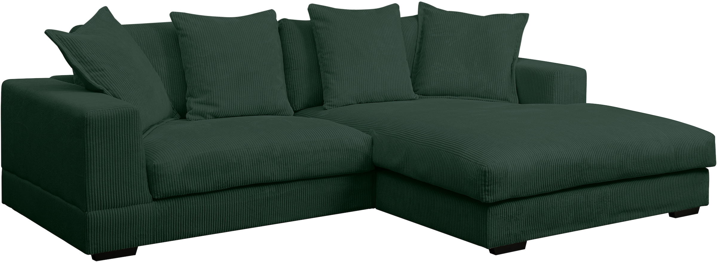 WERK2 Ecksofa »Eldorado, Megasofa, Polsterecke mit viel Platz, Breite 285cm, L-Form«, Design Ecksofa, besonders weicher Sitzkomfort, extra breite Recamiere