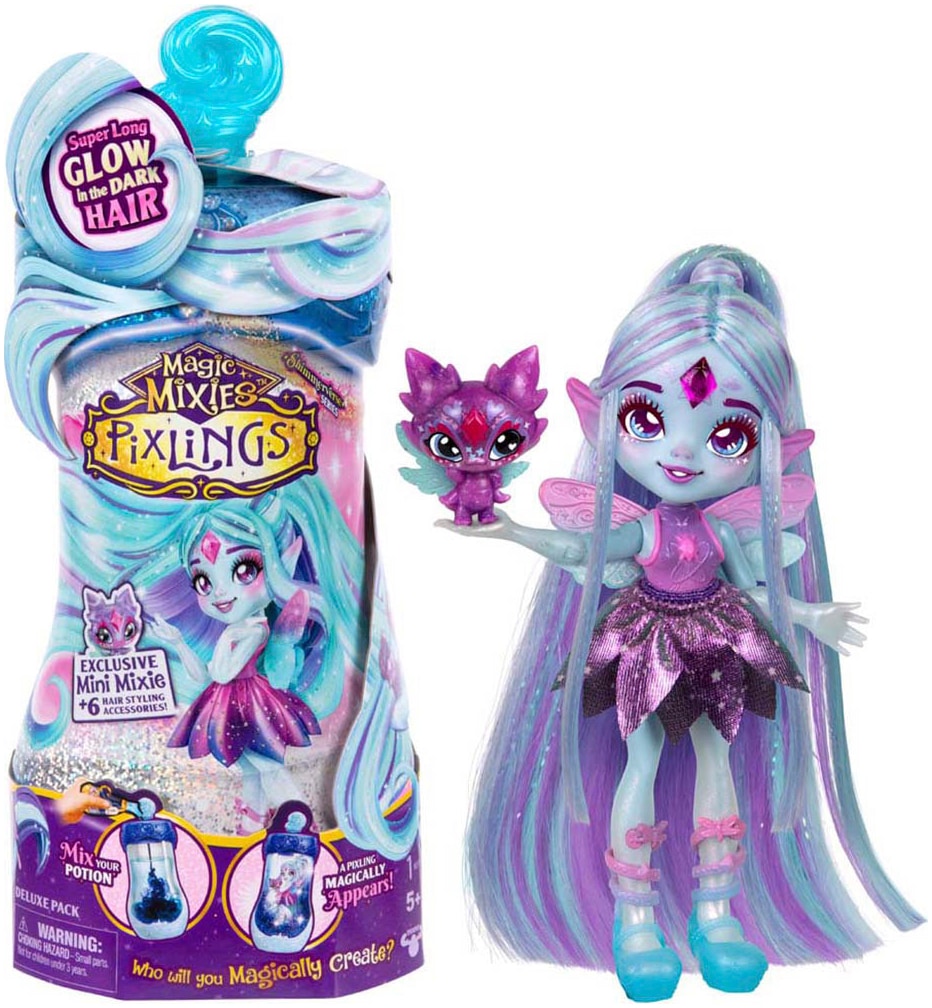 Anziehpuppe »Magic Mixies Galaxy Hair Pixling - Nebula«