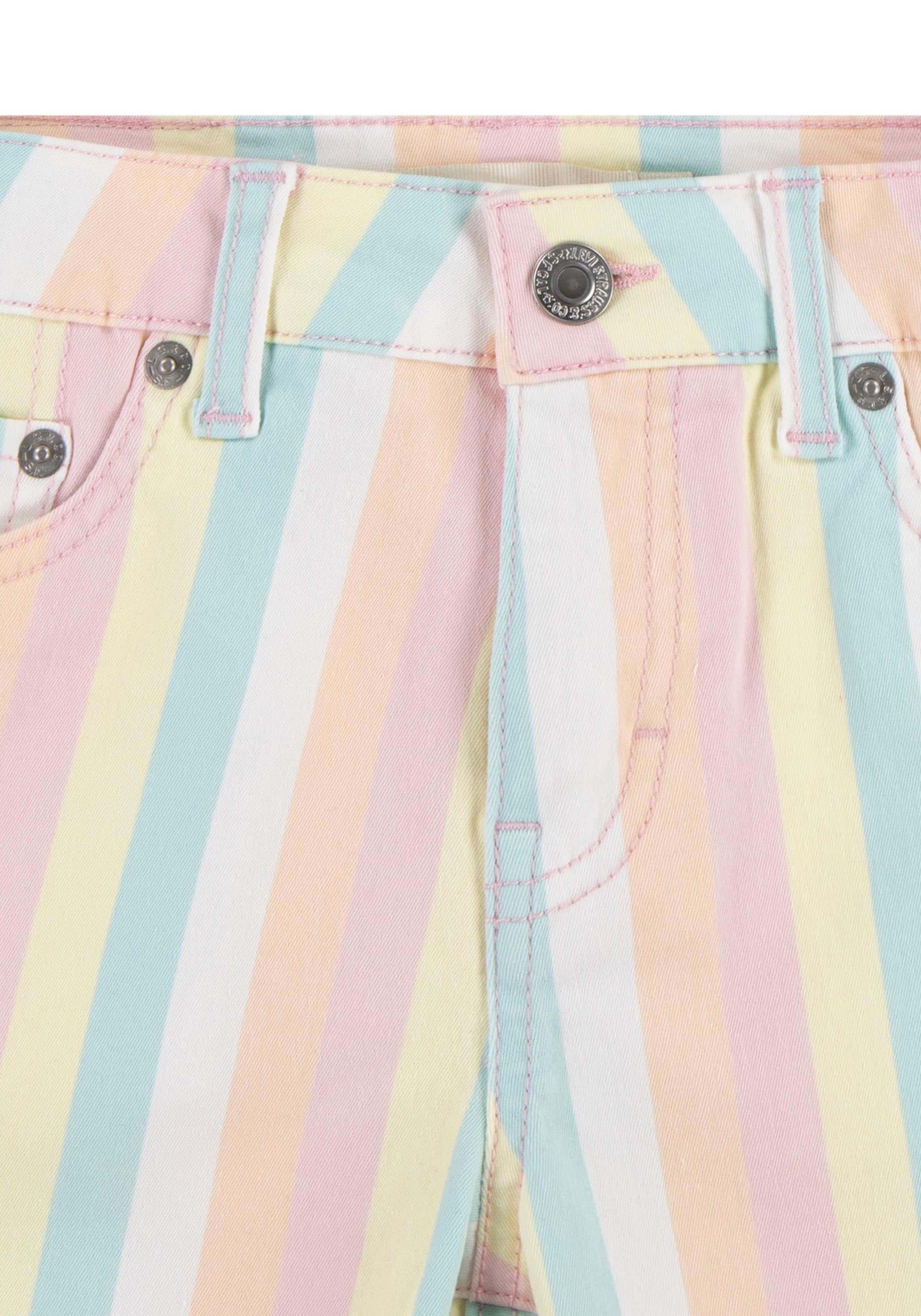 Levi's® Kids Shorts, mit farbigem Streifenmuster for GIRLS