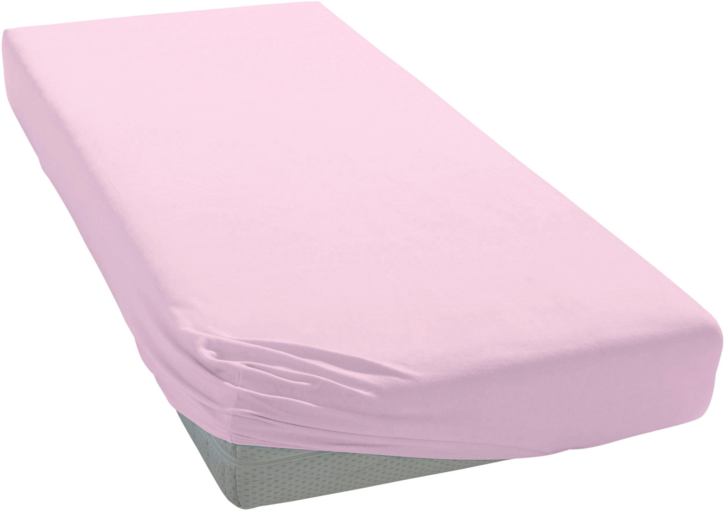 Janine Spannbettlaken »MAKO-FEINJERSEY 5007/«, (1 St.), mit Rundumgummizug