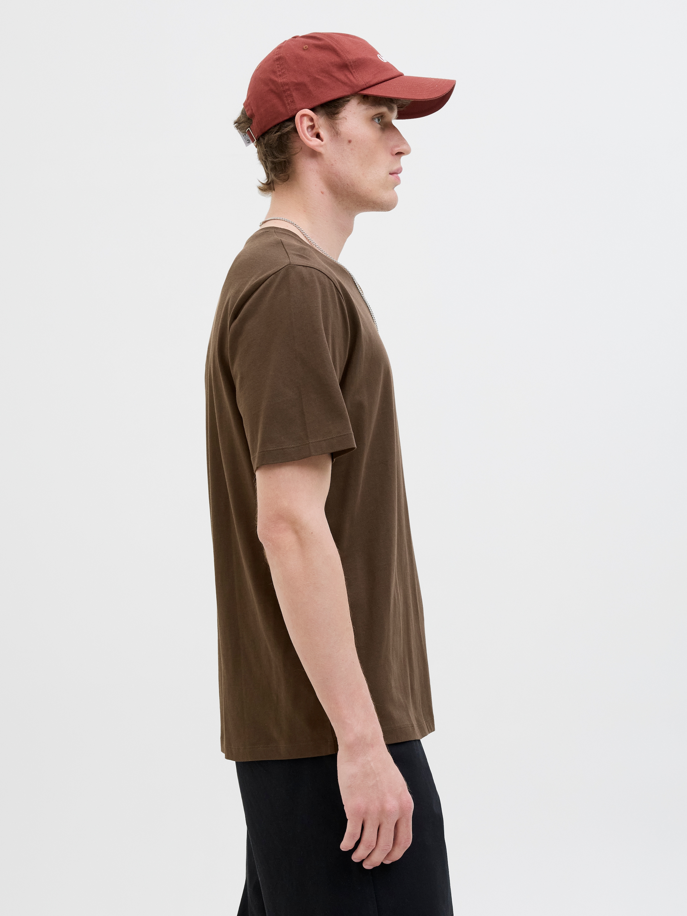 Jack & Jones Rundhalsshirt »JJEORGANIC BASIC TEE SS O-NECK NOOS« Baumwolle, regular fit