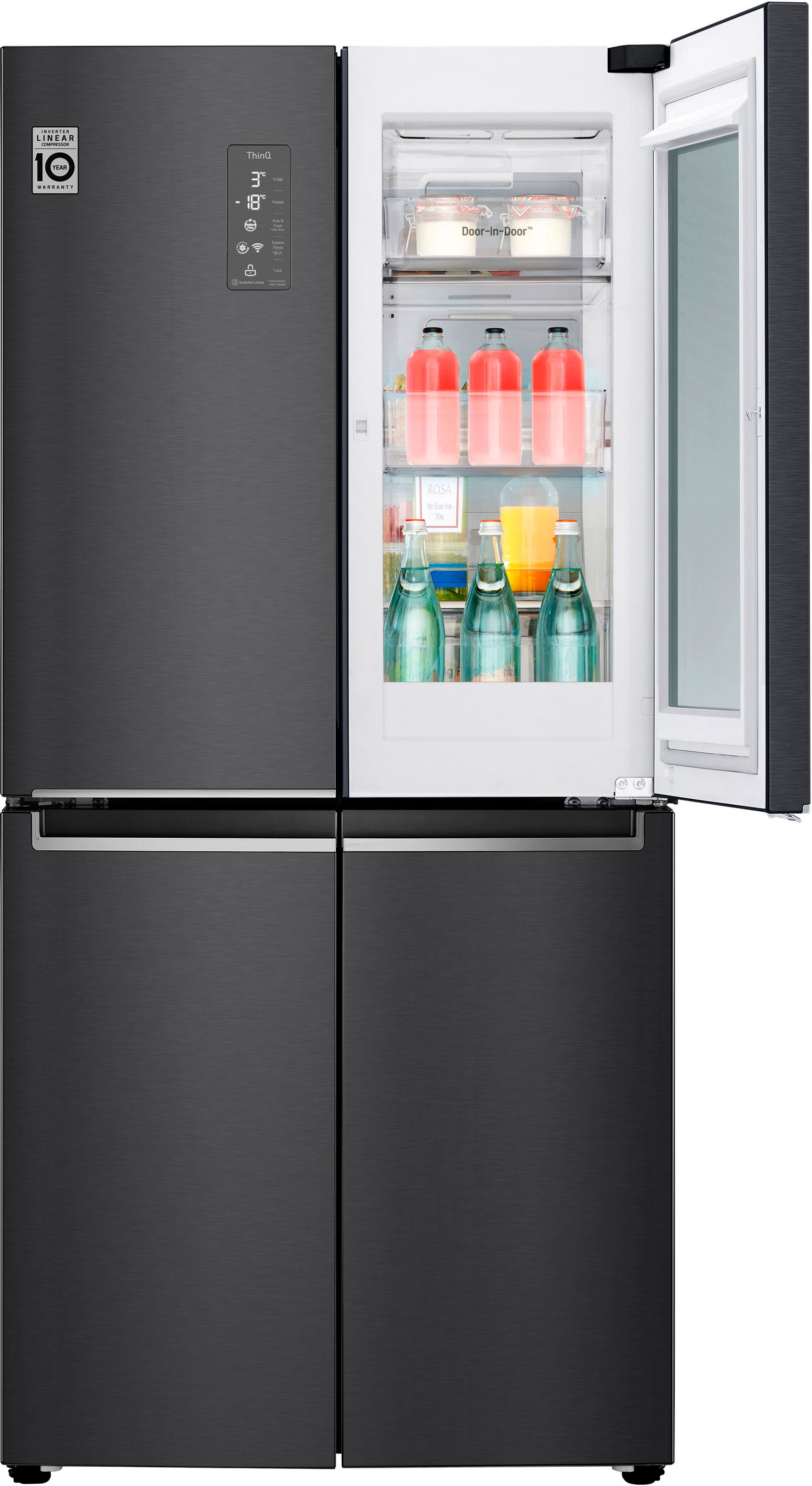 LG Multi Door »GMQ844MC5E«, InstaView™