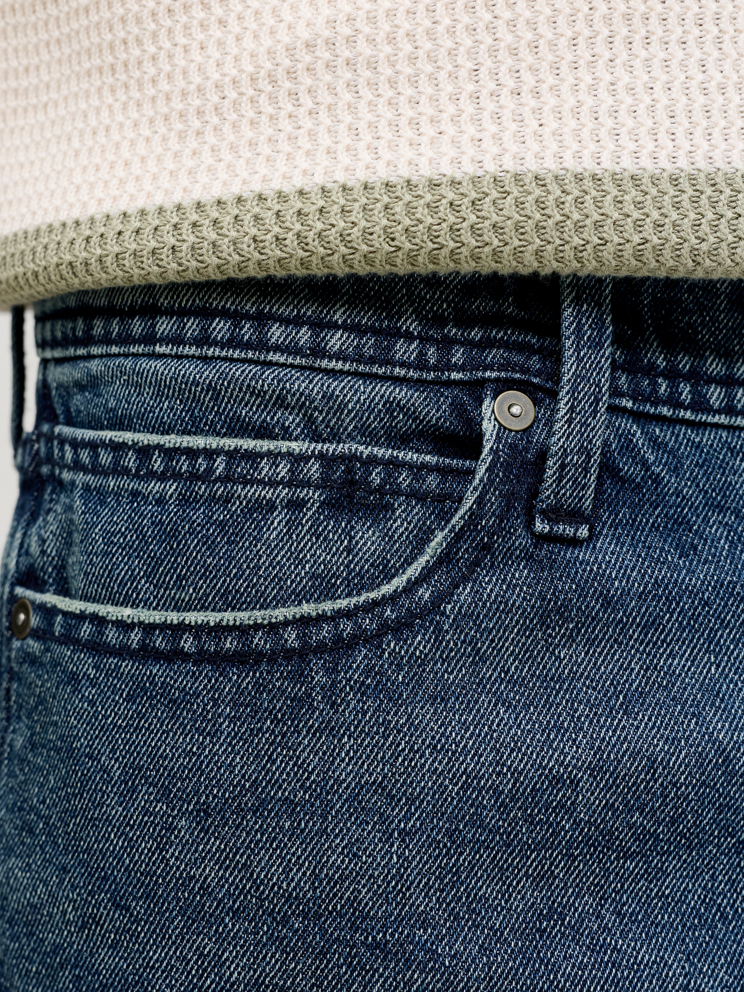Jack & Jones Jeansshorts »JJIALEX JJCREW SHORTS AT 229 ST LN« Baumwolle, baggy fit