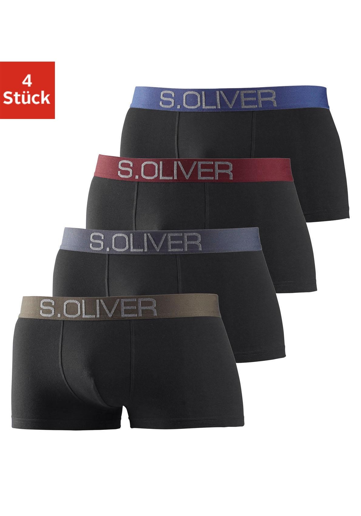 Boxer »Boxershorts für Herren«, (Packung, 4 St.), in Hipster-Form aus Baumwoll-Mix