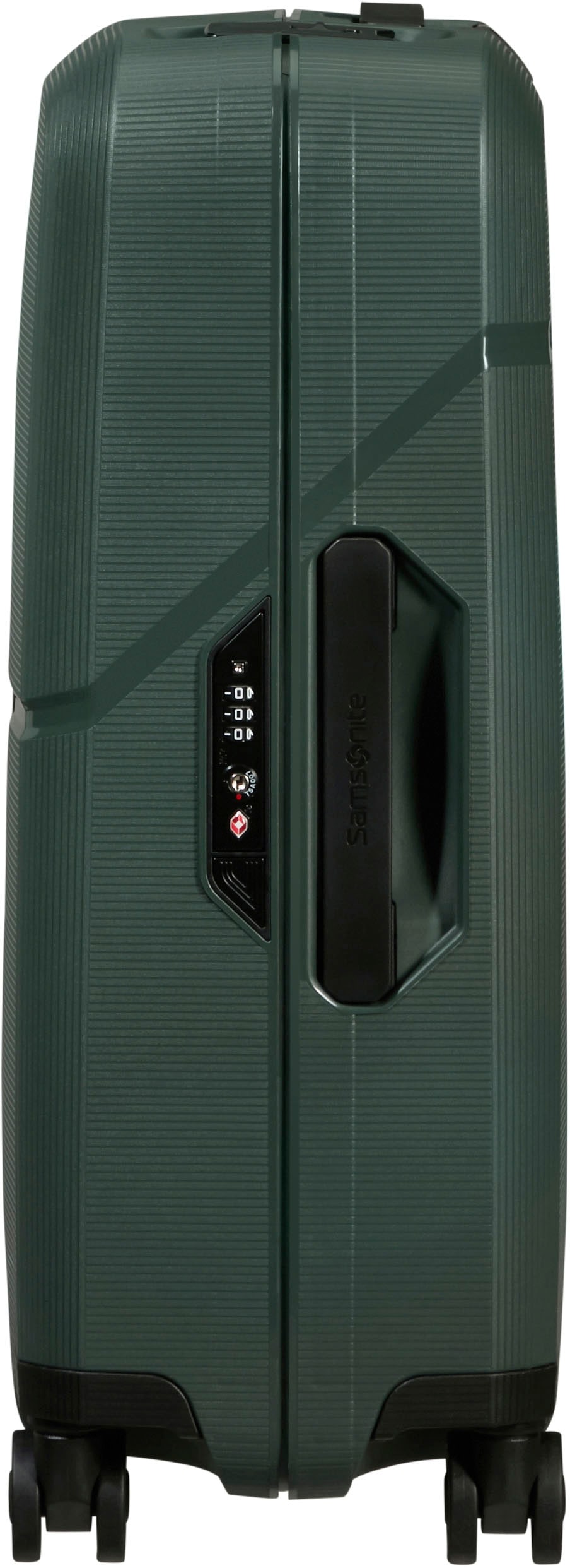 Samsonite Hartschalen-Trolley »MAGNUM ECO, verschiedene Größen und Farben« 38 l 4 Rollen Reisekoffer Trolley Aufgabegepäck TSA-Zahlenschloss  Made in Europe