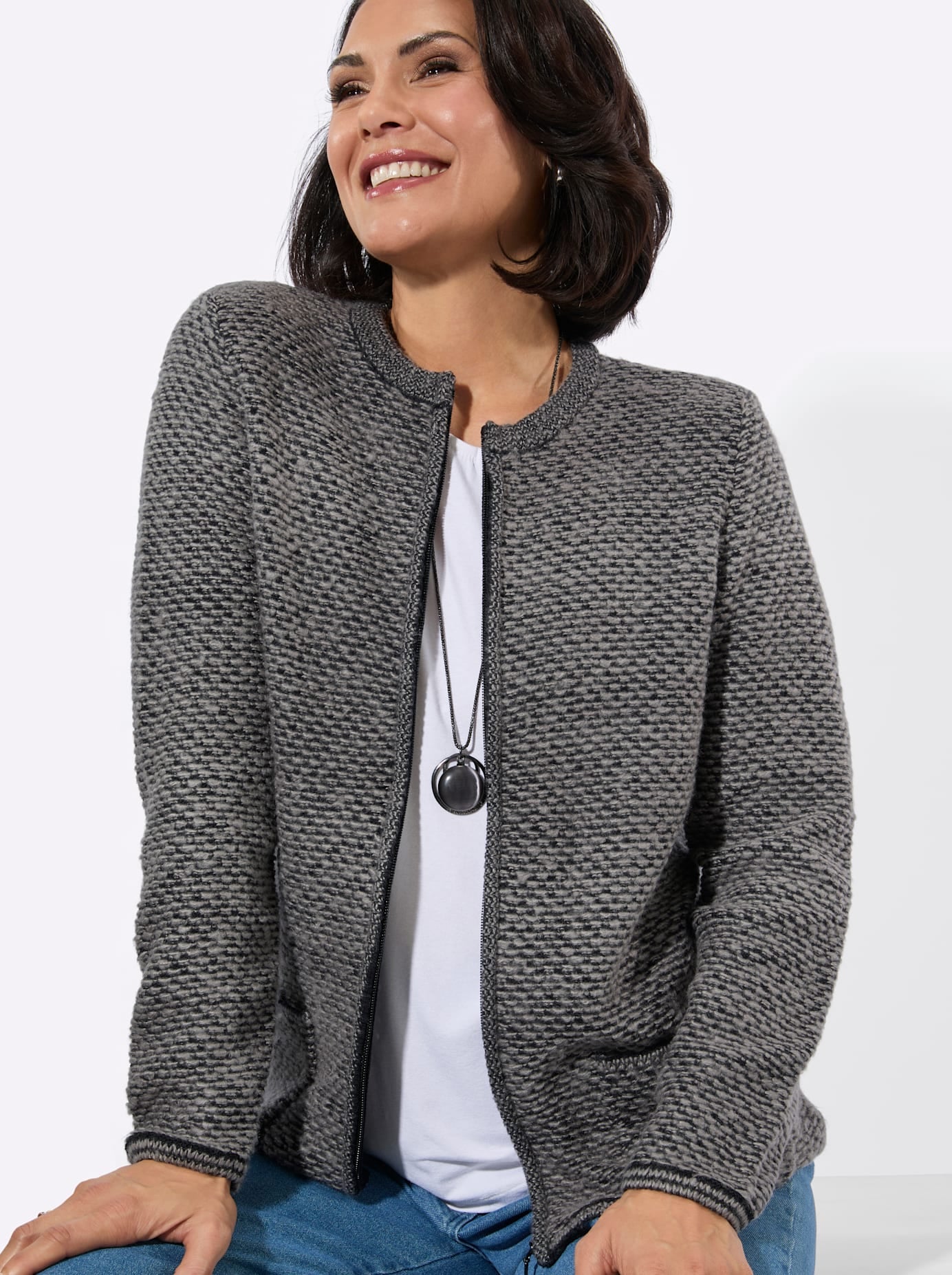 Casual Looks Strickjacke