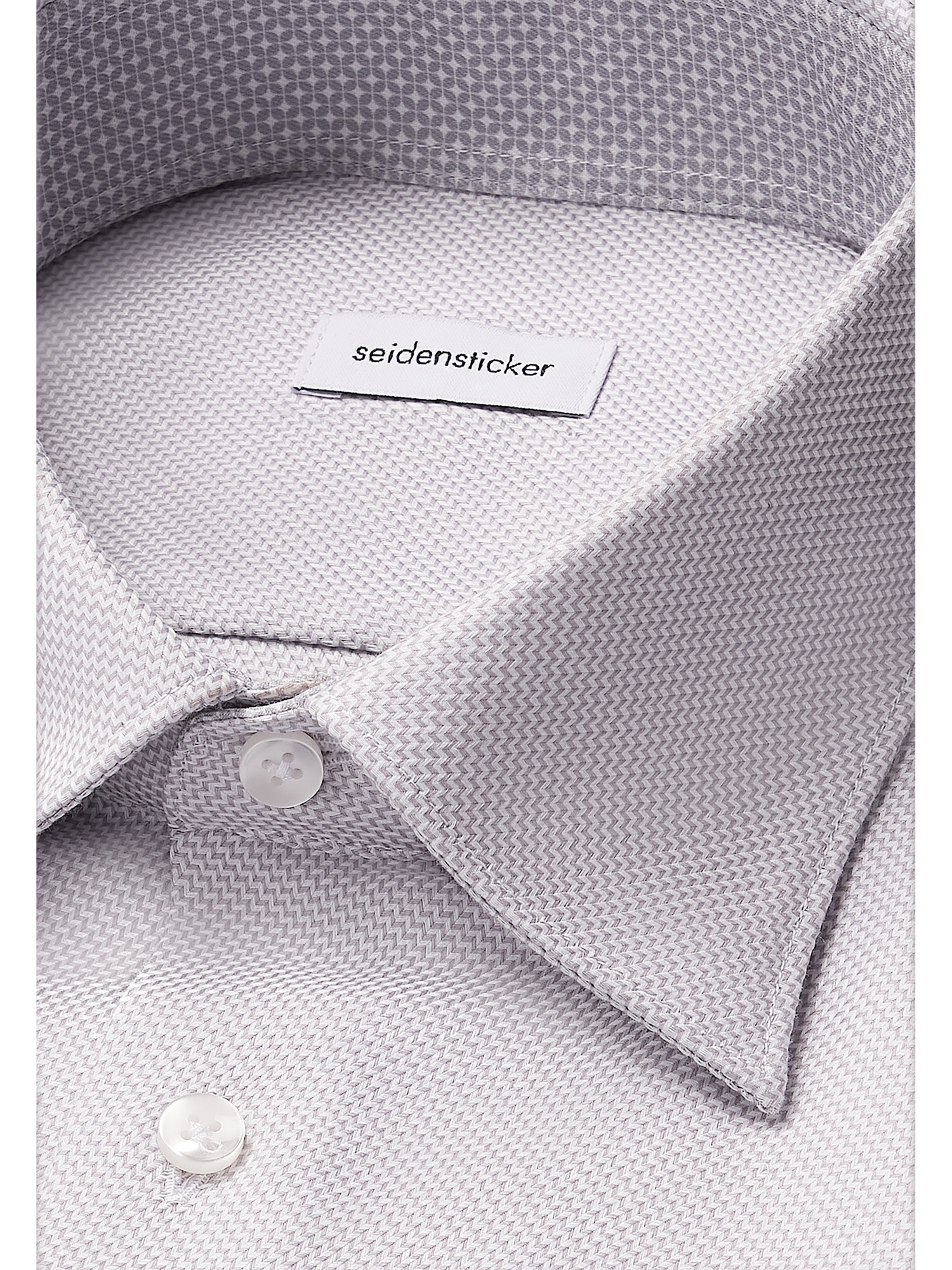 seidensticker Businesshemd »Schwarze Rose«, Shaped 1/1 Covered-Button-Down-Kragen