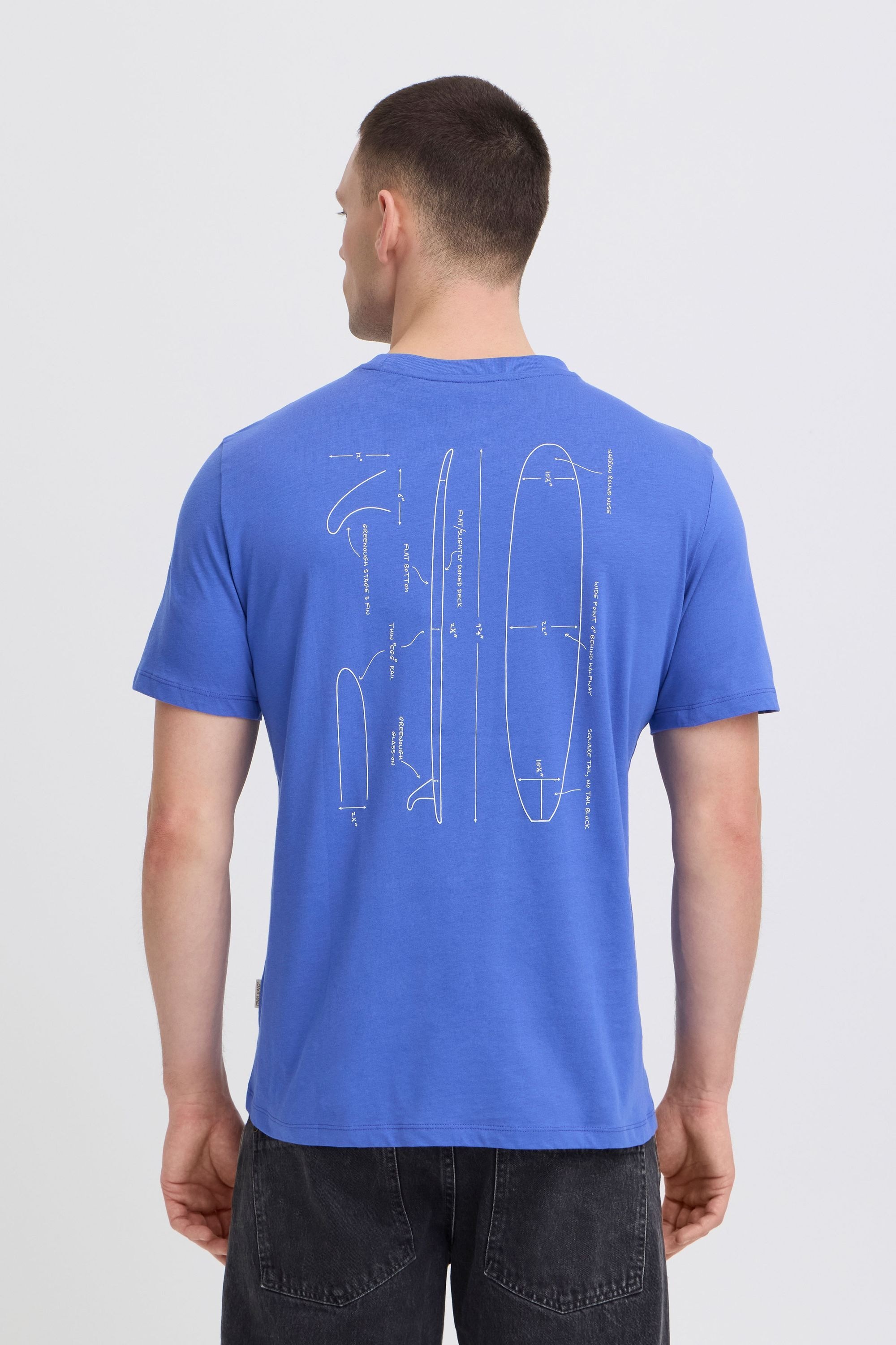 Blend Rundhalsshirt »Rundhalsshirt BHKurtis Backprint«