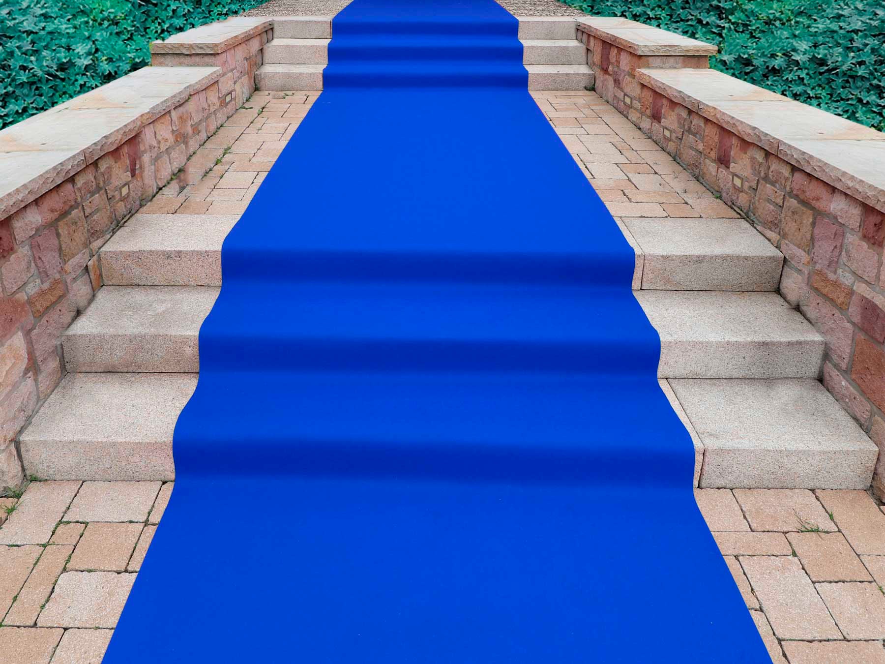 Primaflor-Ideen in Textil Läufer »PODIUM«, rechteckig, 2,6 mm Höhe, Breite 100 cm, robuster Nadelfilz, Uni-Farben