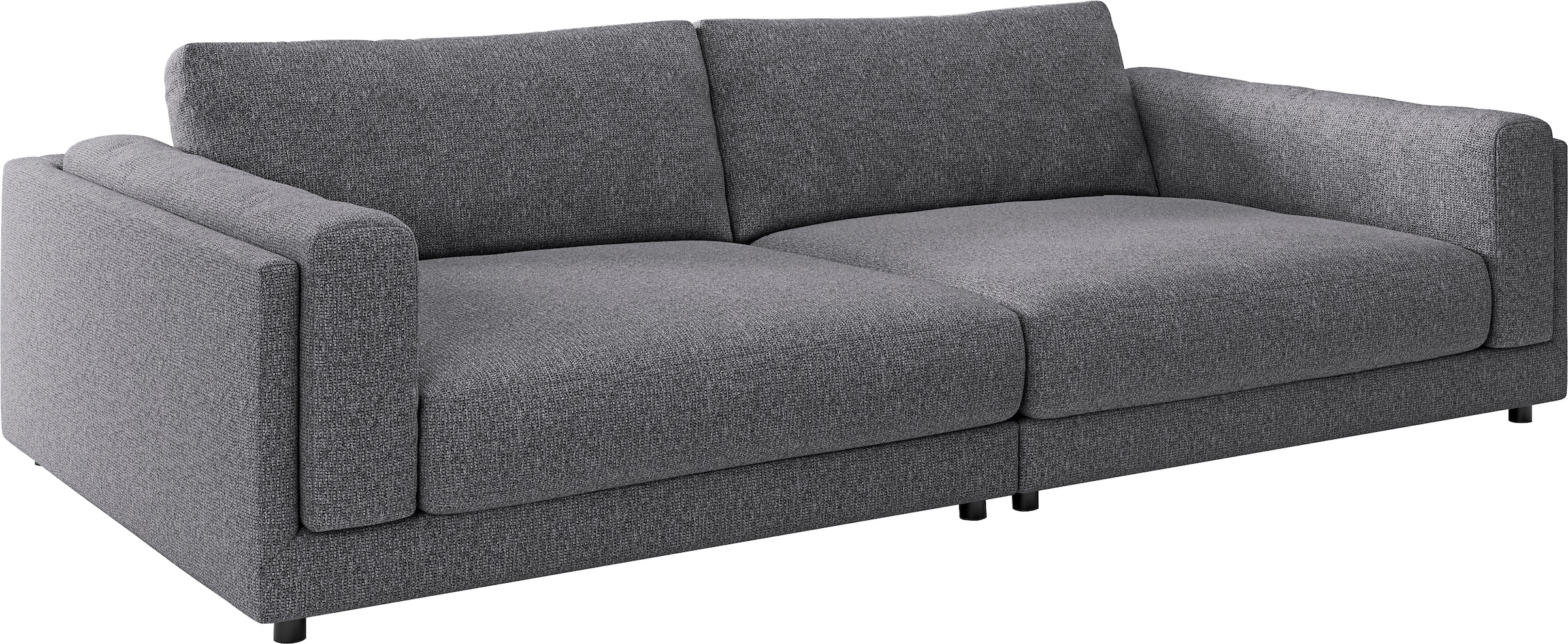 3C Candy Big-Sofa »Karalis mit extra großer Sitztiefe, elegantes Mega Sofa zum Relaxen,«, auch in Cord- oder Leder-Bezug, lose Kissen, loungige Bequemlichkeit