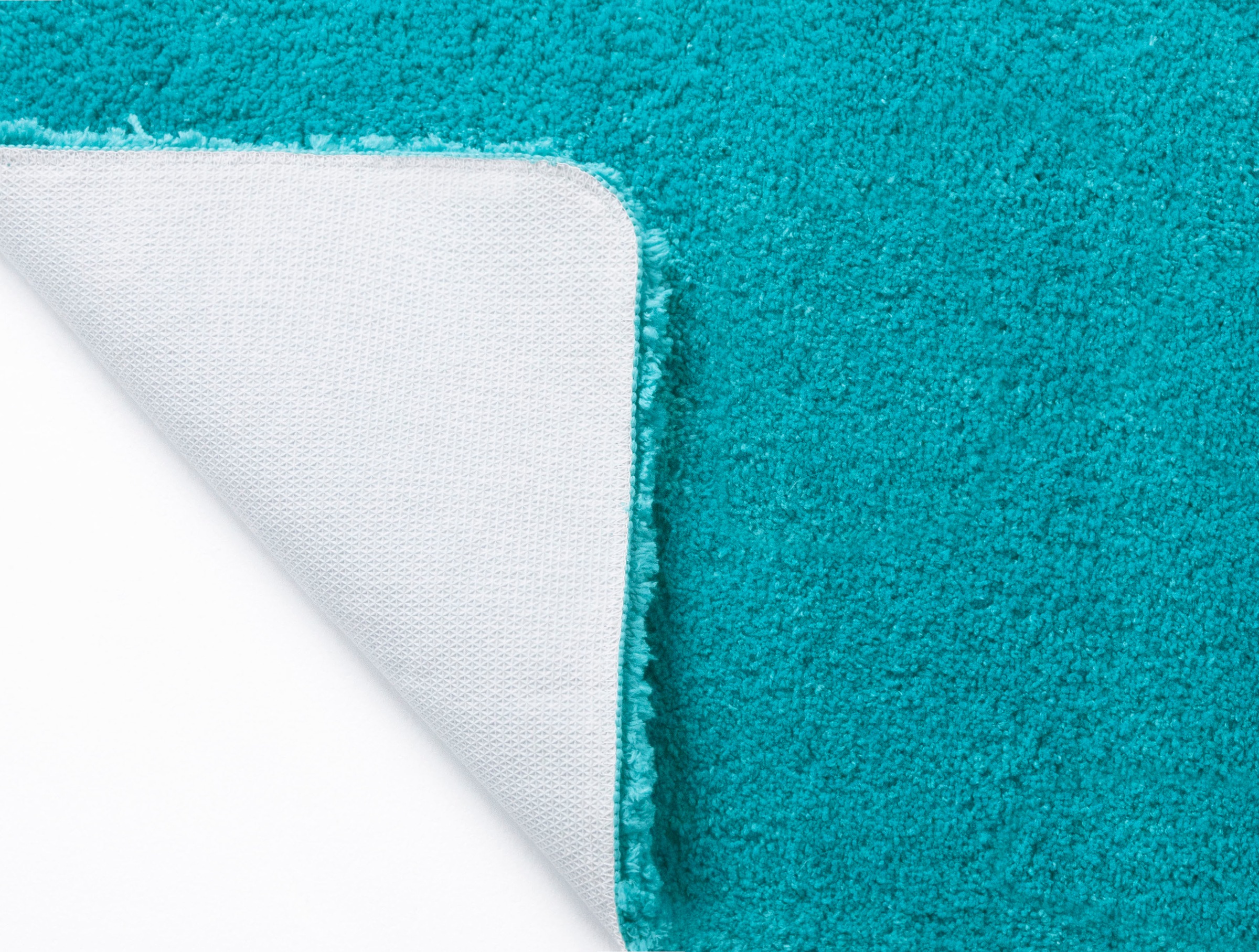 my home Badematte »Sanremo, Badvorleger, Badezimmer Teppich, sehr weich«, rutschhemmend beschichtet, fußbodenheizungsgeeignet-schnell trocknend, Badteppich, unifarben, rechteckig, rund & als 3-tlg. Set erhältlich