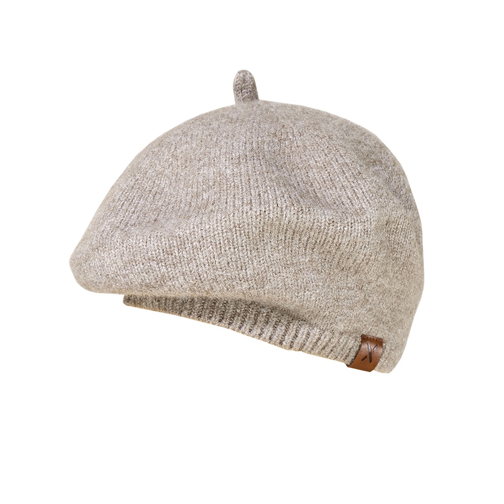 Maximo Baskenmütze wärmend, elastisch, unifarben, Größe 55/57