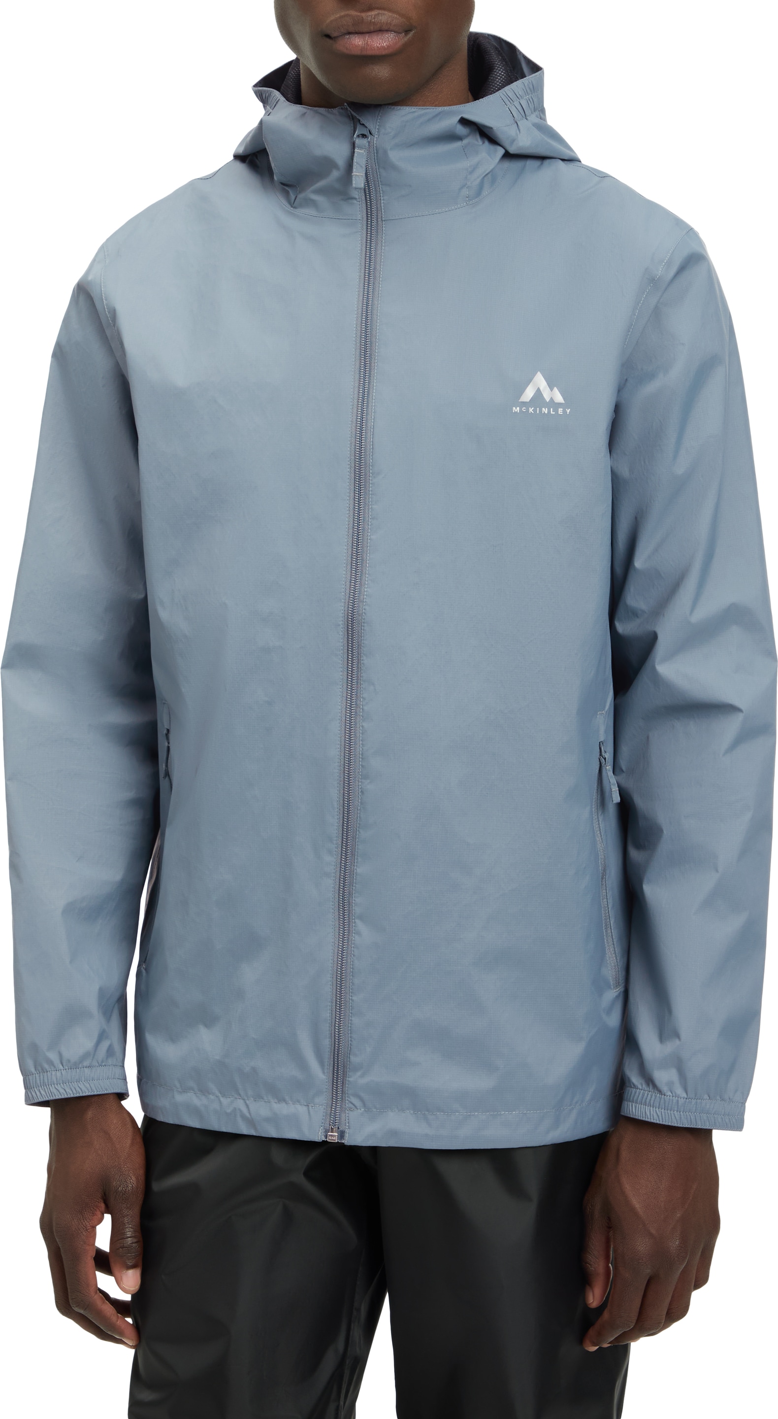 McKINLEY Regenjacke »HE.-REGENJACKE KEREOL V M« sportlicher Stil, mit AQUAMAX-Technologie, winddicht, atmungsaktiv