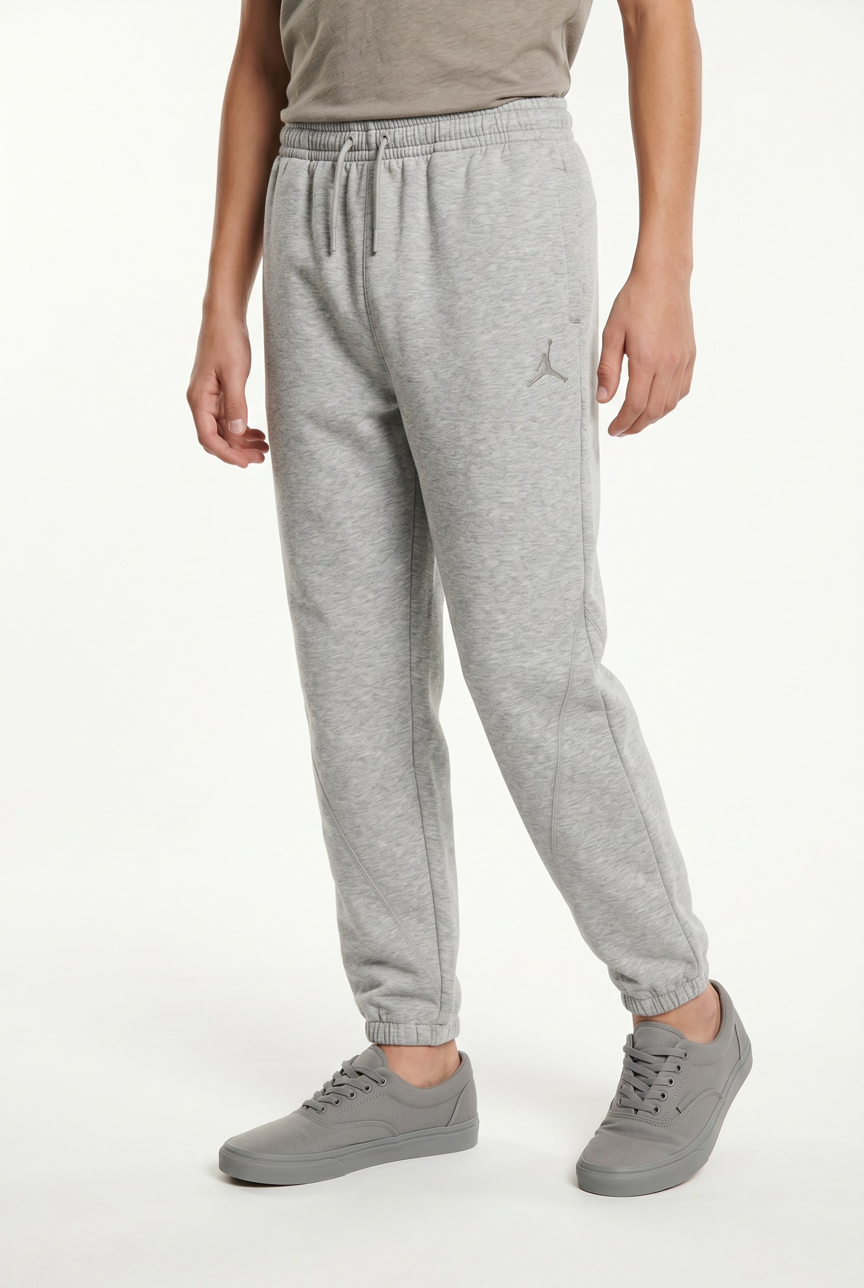 Jordan Jogginghose  mit Beinbündchen, meliert oder unifarben