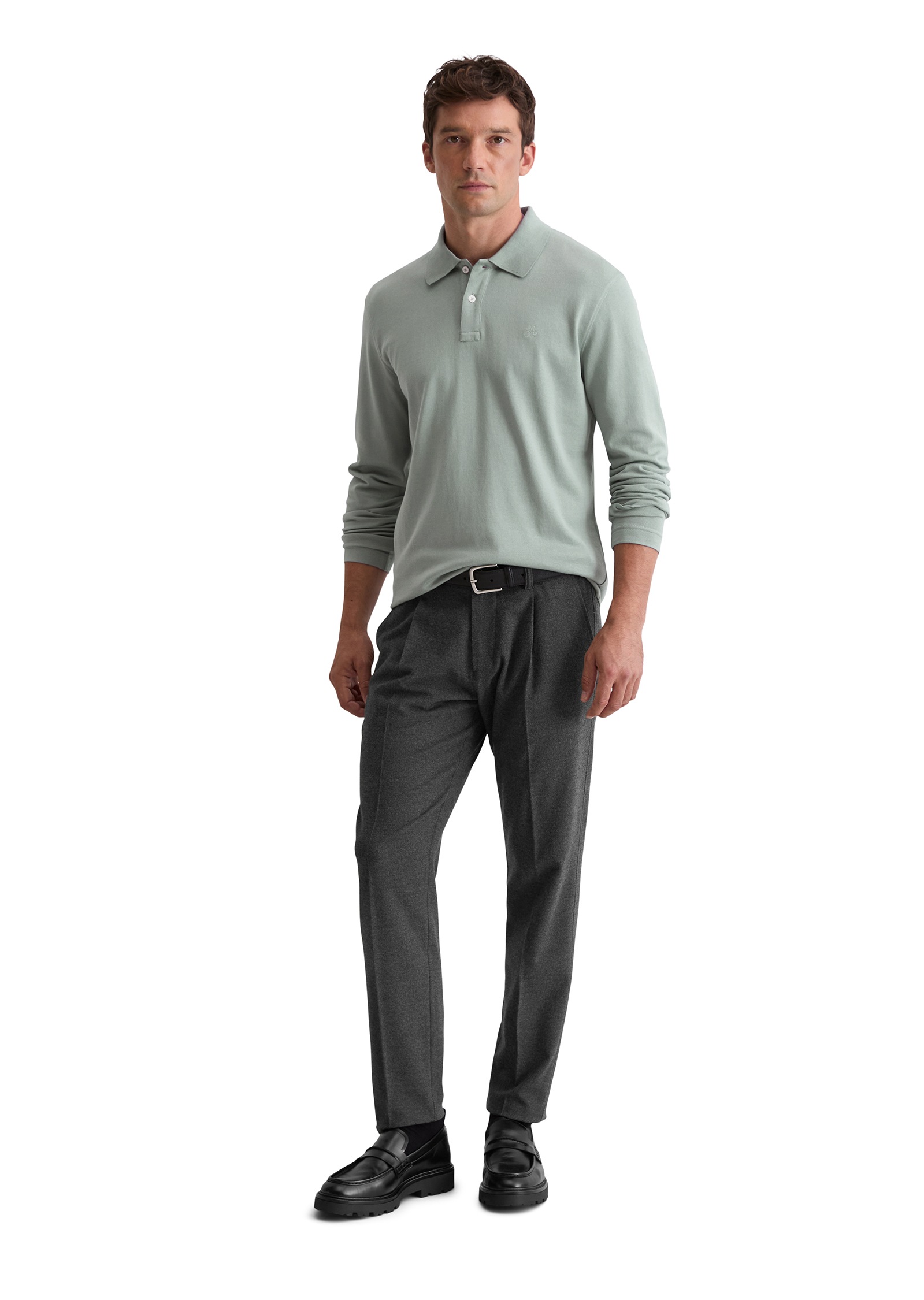 Marc O'Polo Langarm-Poloshirt