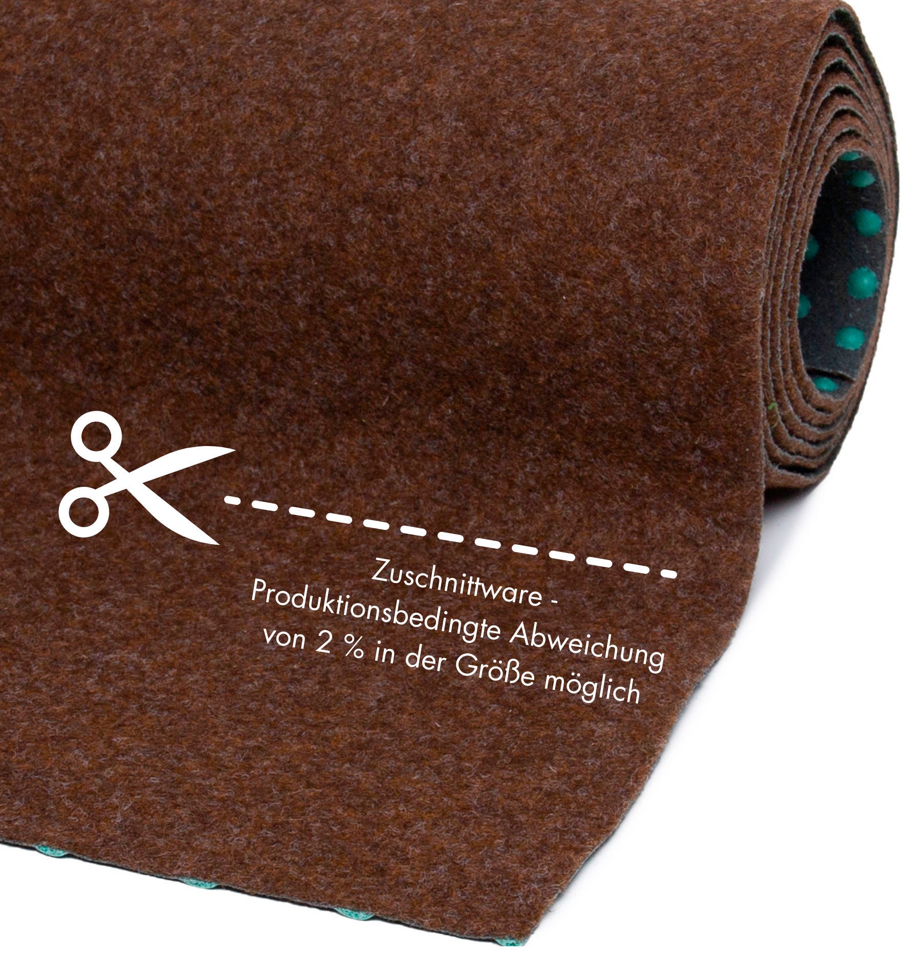 Andiamo Kunstrasen »Edinburgh, Made in Netherlands«, rechteckig, 4 mm Höhe, aus Nadelfilz, mit Drainagenoppen, für Balkon, Terasse, Wintergarten