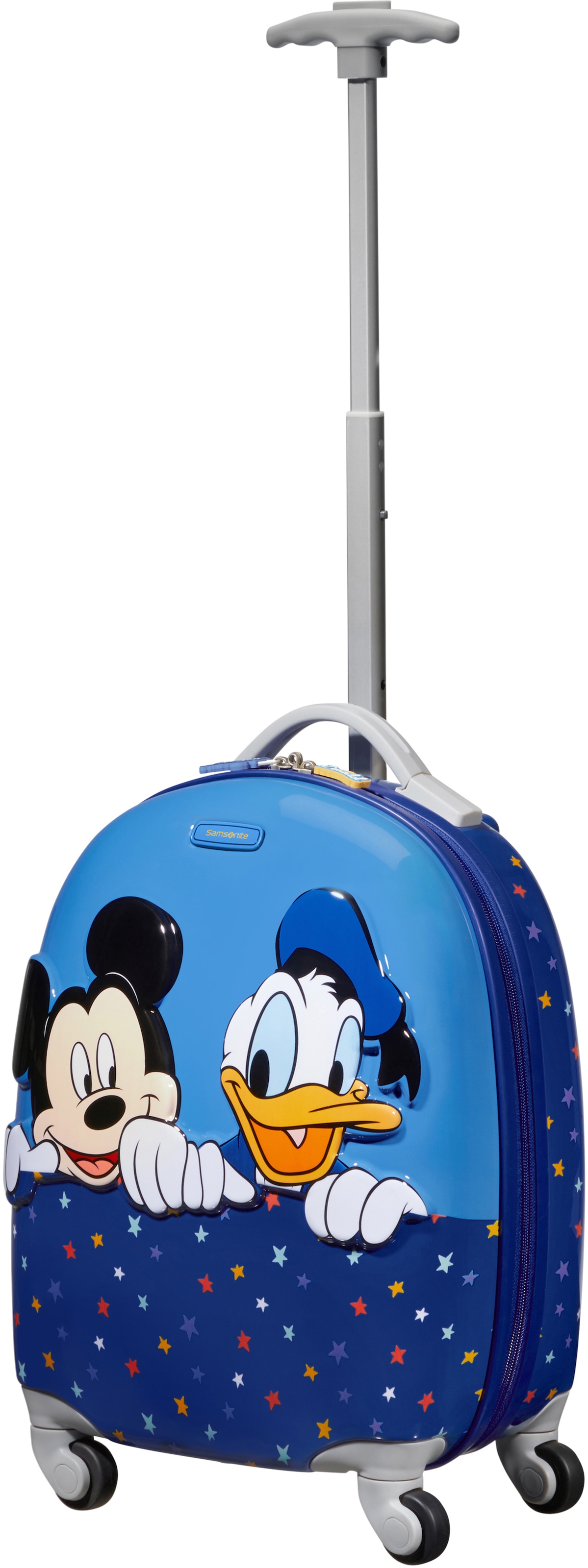 Samsonite Kinderkoffer »Disney Ultimate 2.0, 46 cm, Mickey & Donald«, 4 Rollen, Kinderreisekoffer Handgepäck Reisekoffer Trolley