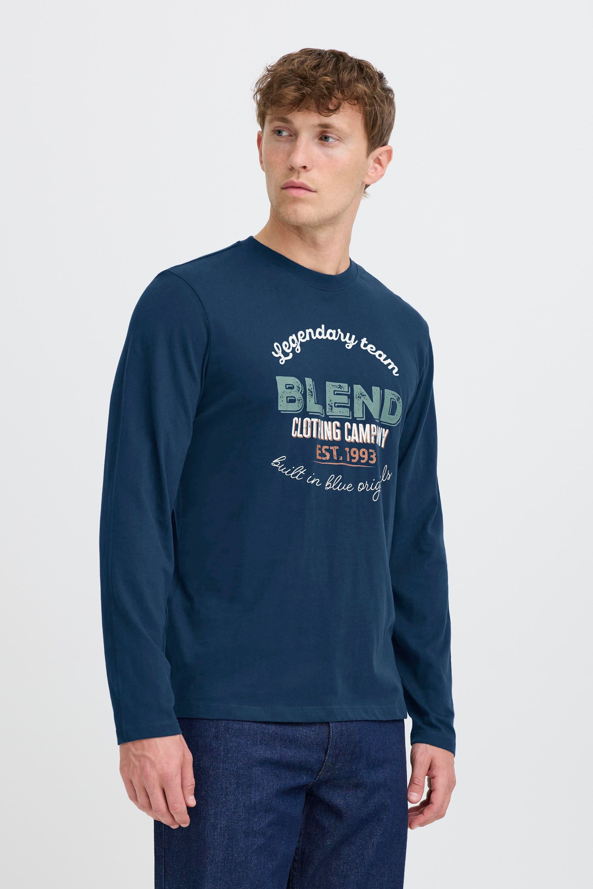Blend Langarmshirt »Langarmshirt BHBenap 2 PACK«