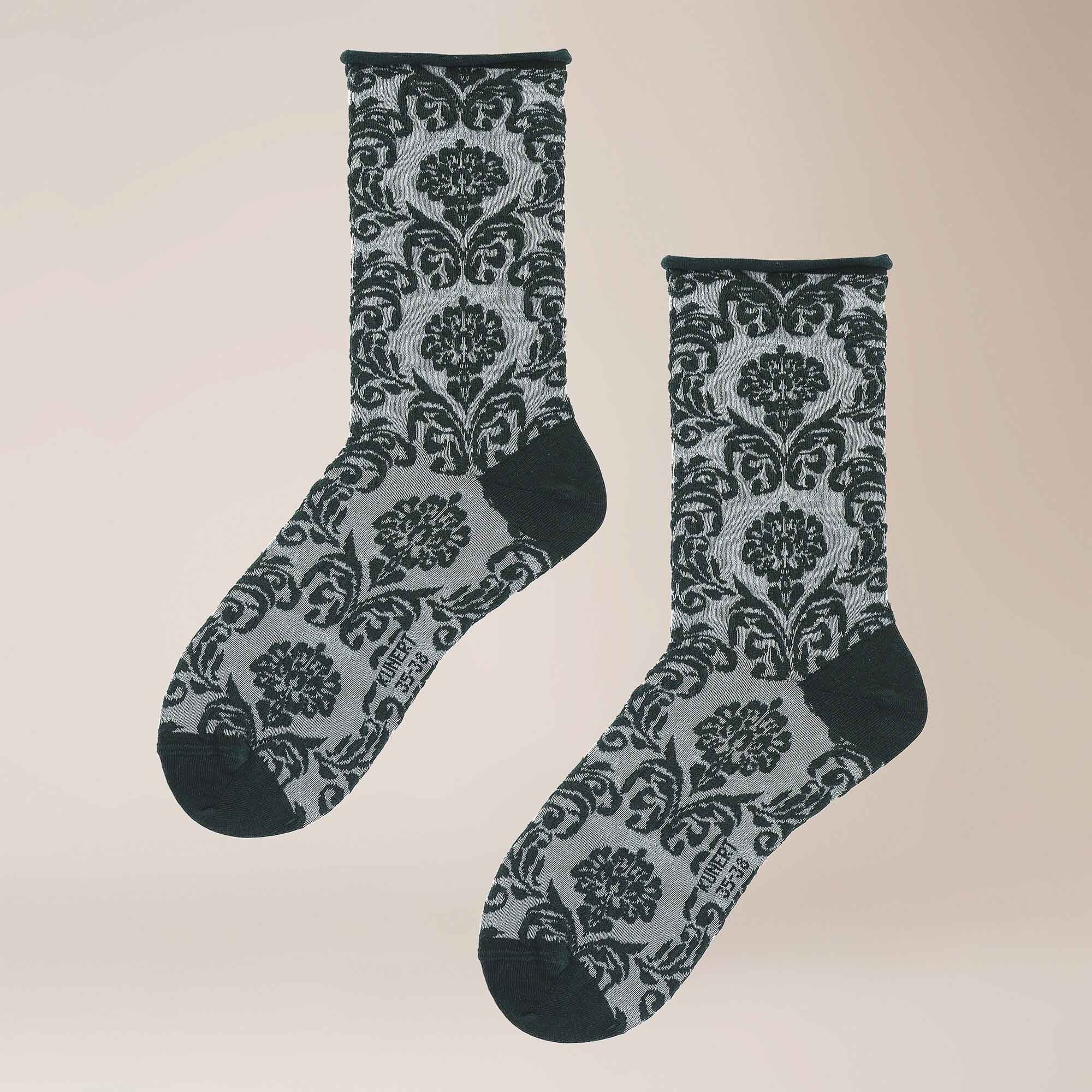 KUNERT Socken »Socke Floral Citynight«