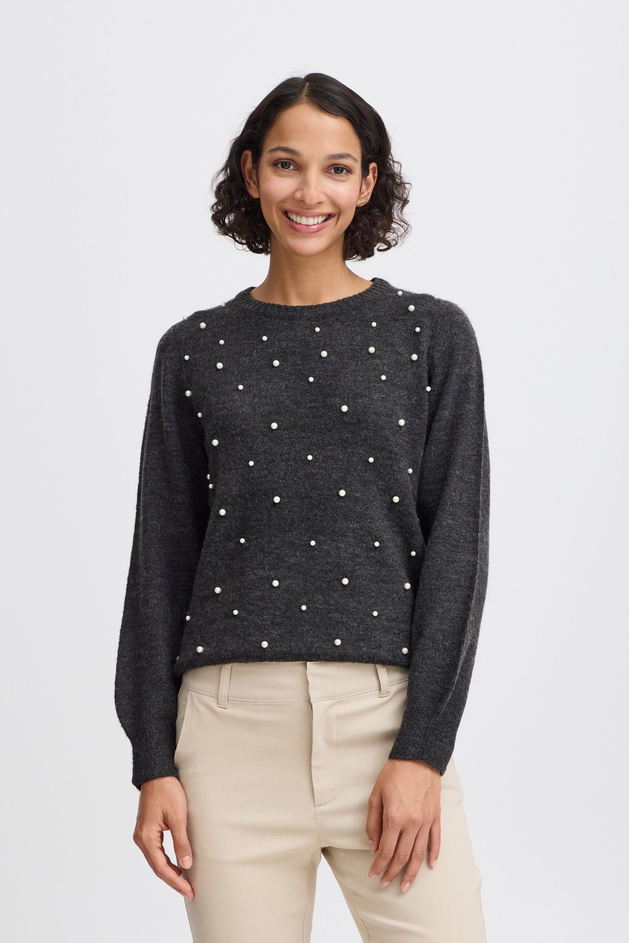 b.young Strickfleece-Pullover »Strickpullover BYBxokama«