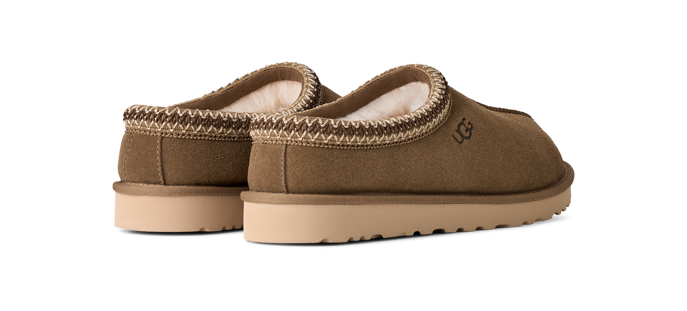 UGG Hausschuh »M TASMAN II«  Schlupfschuh, Hausschuh mit Bordüre im Ethno-Look
