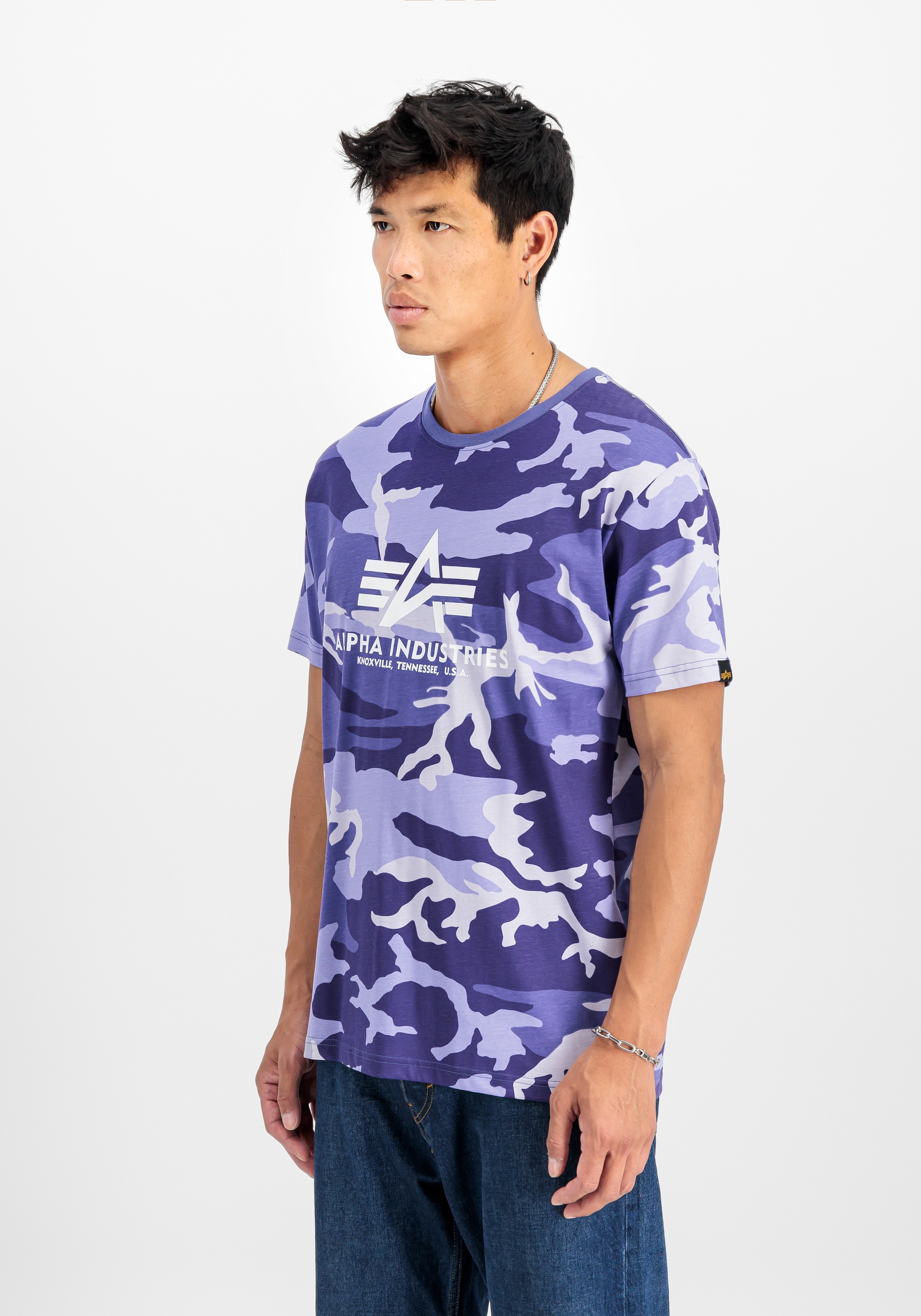 Alpha Industries T-Shirt »Alpha Industries Men - T-Shirts Basic T-Shirt Camo«