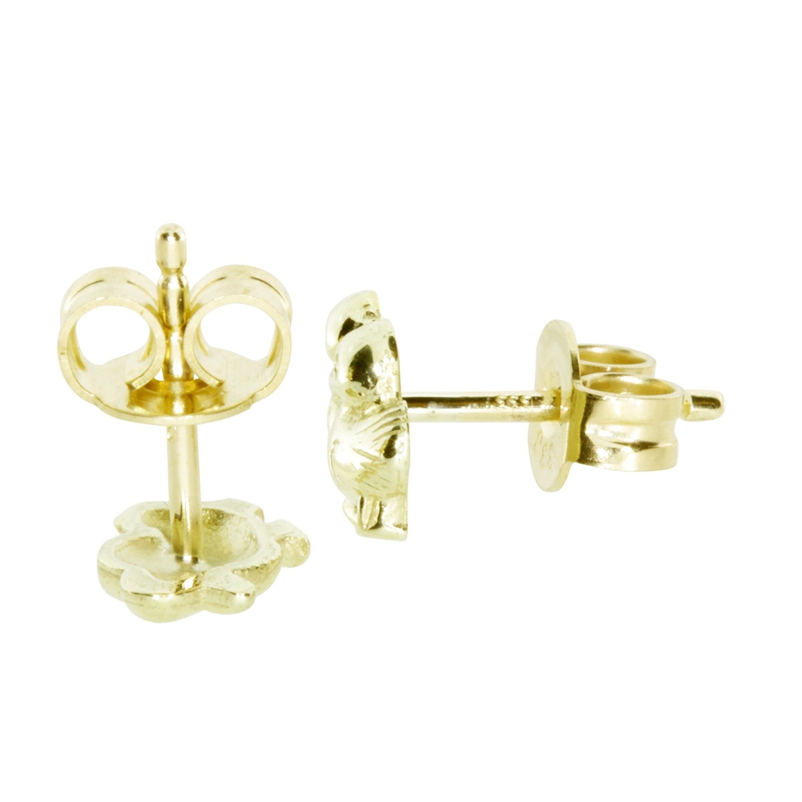 OSTSEE-SCHMUCK Paar Ohrstecker »- Entchen - Gold 333/000 -,«