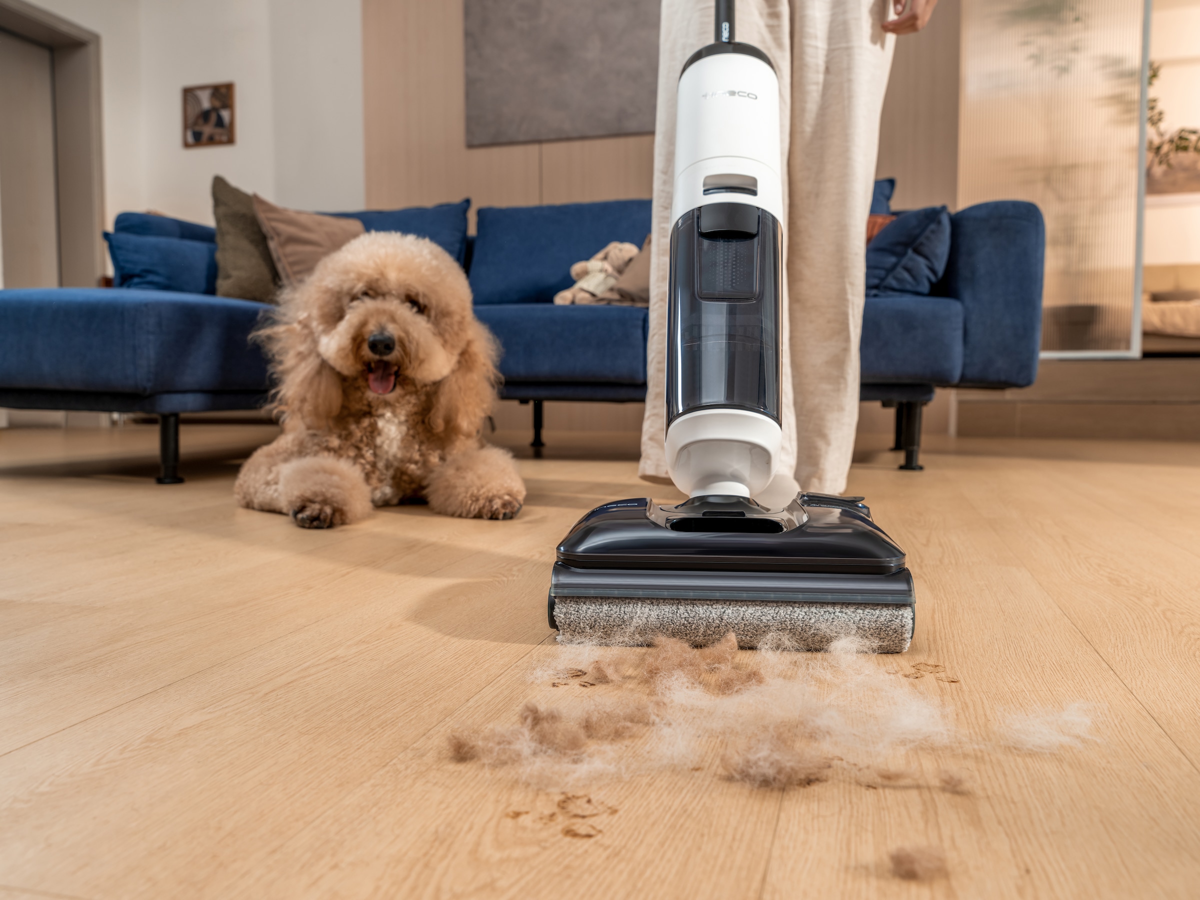 Tineco Nass-Trocken-Sauger »FLOOR ONE S5 Max 22.000pa Saugleistung, 85° Grad Selbstreinigung« Anti Allergiker HEPA Filter, nur 13,5cm hoch