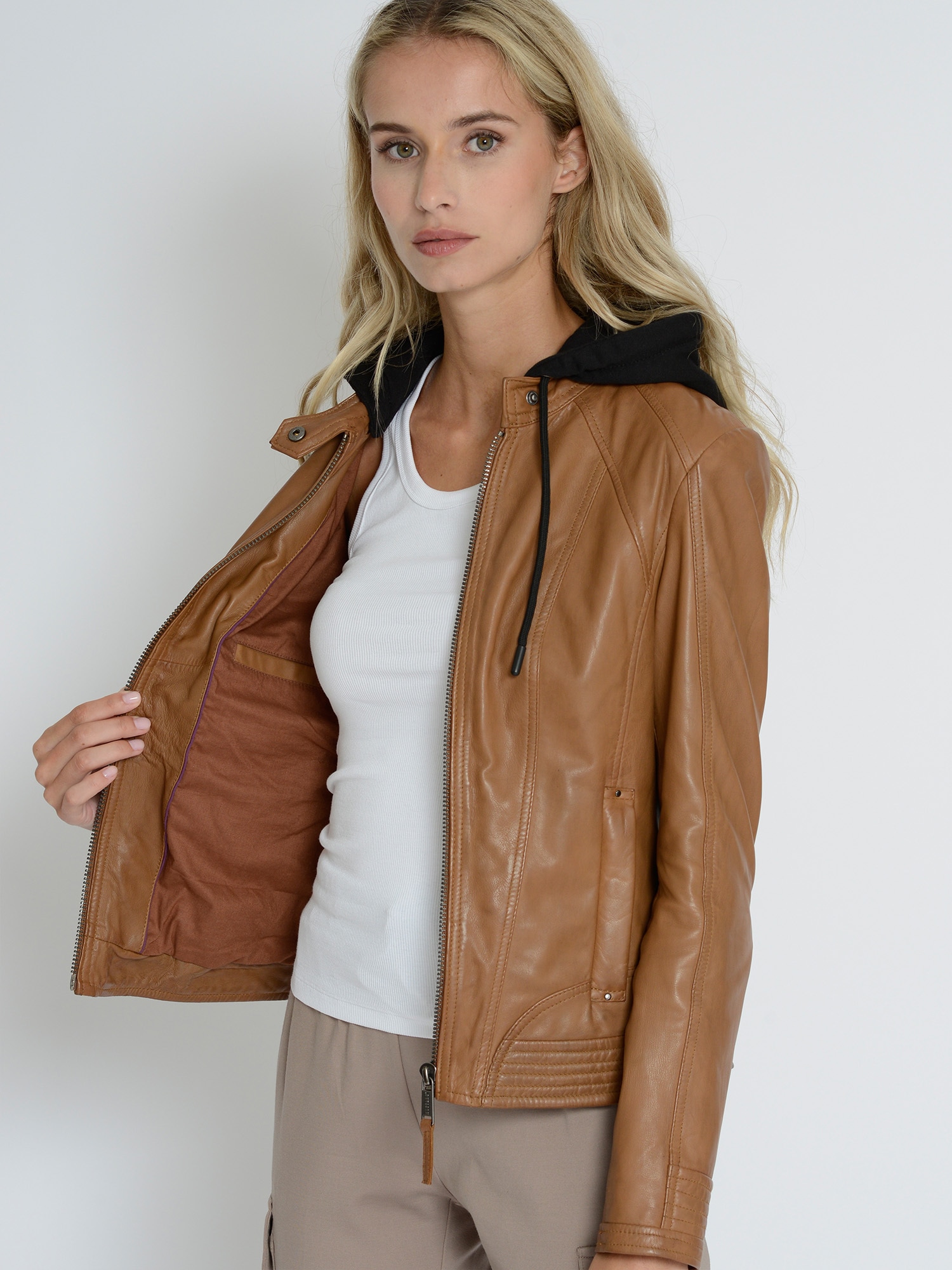 MUSTANG Lederjacke »Lederjacke 31022243«
