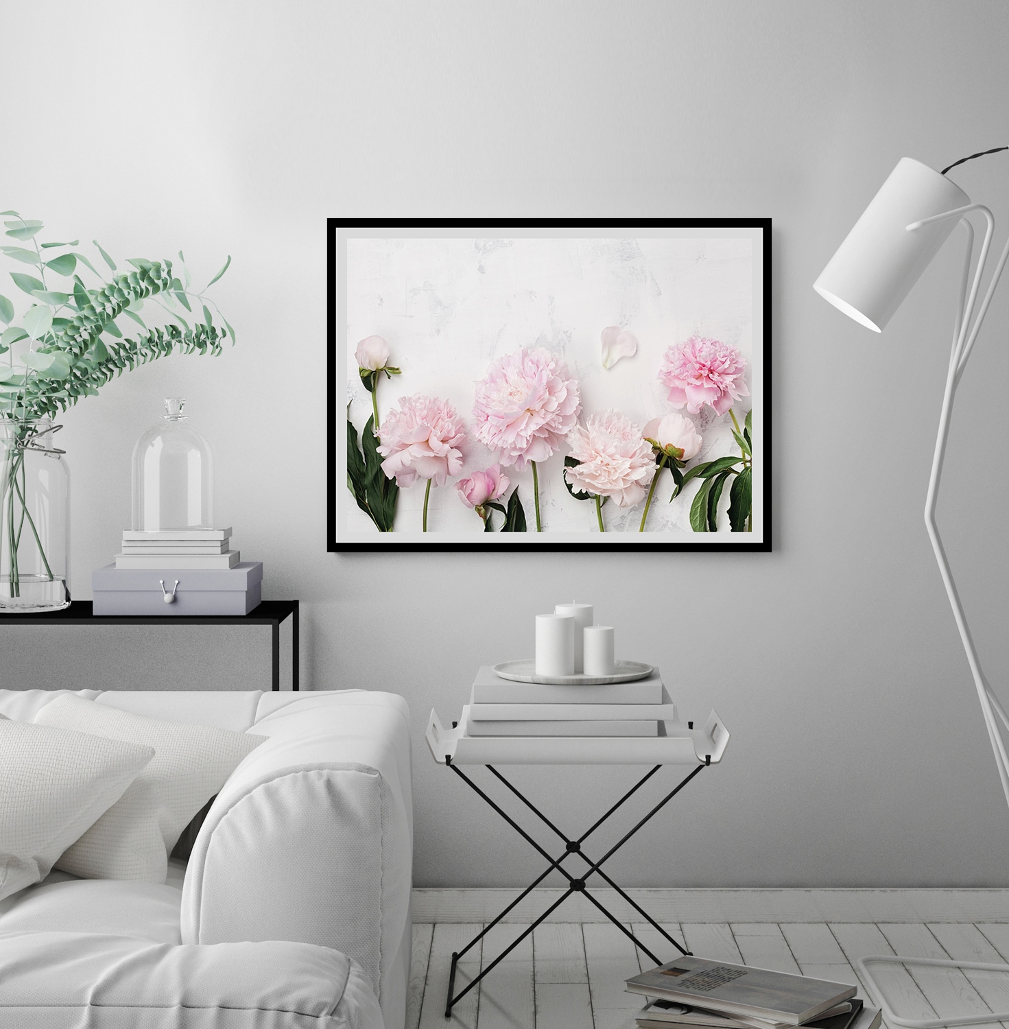 queence Bild »Bella«, Blumen, gerahmt, Rosen