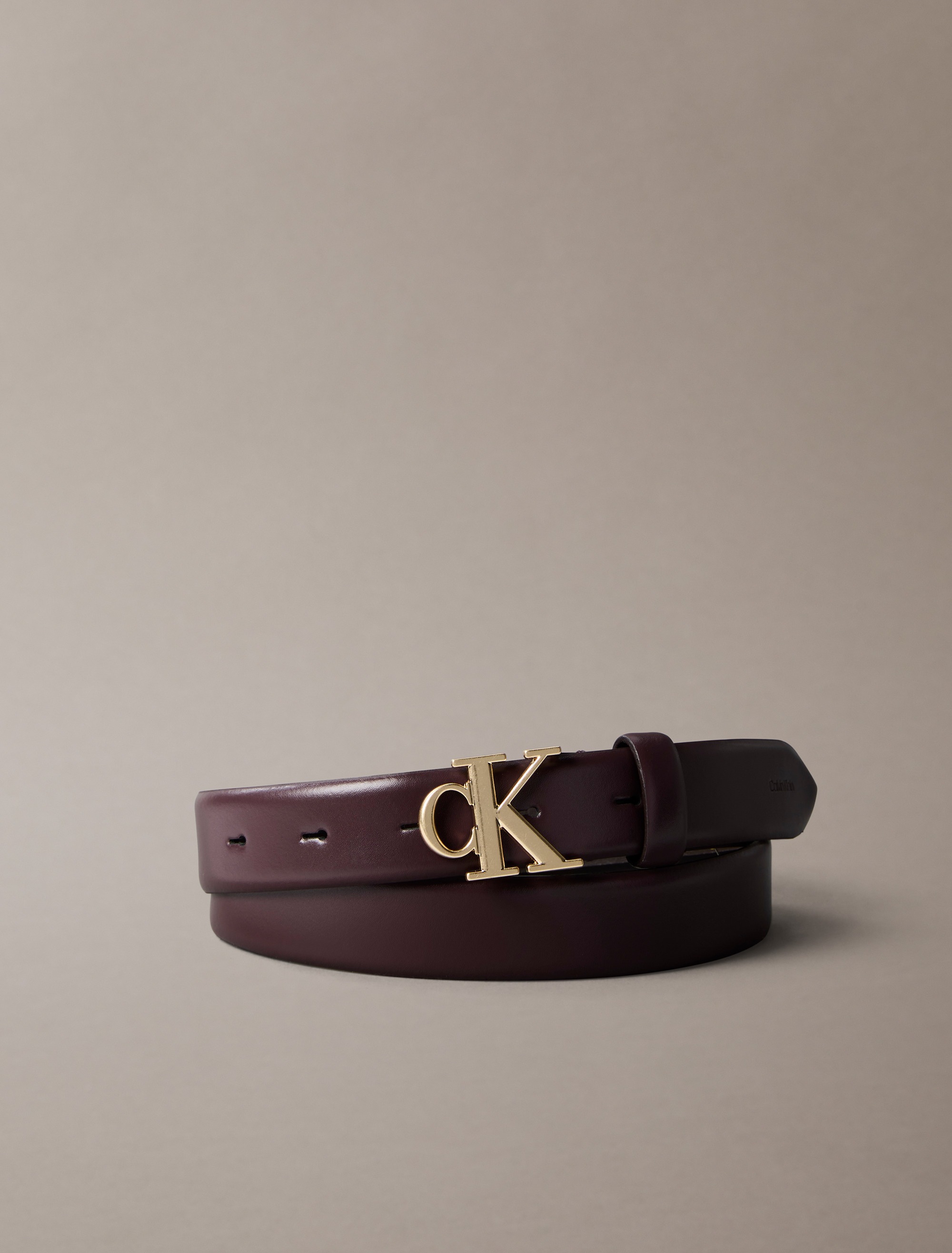 Calvin Klein Ledergürtel »CK BUCKLE 30MM FIXED BELT«, Größenverstellbar