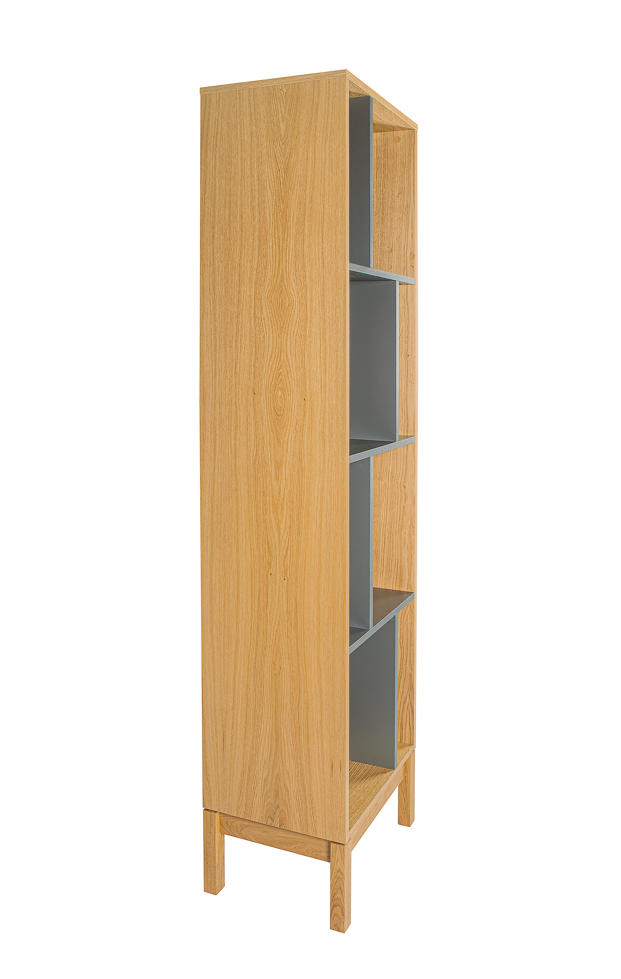 Woodman Bücherregal »Abbeywood«, Holzfurnier aus Eiche