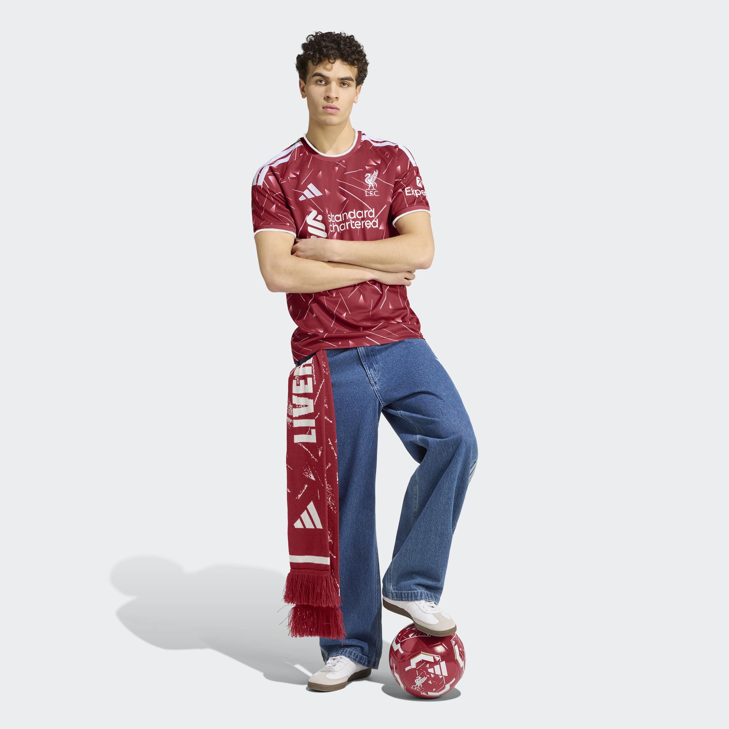 adidas Performance Fußballtrikot »LFC H JSY« mit Climacool Technologie, schmal geschnitten