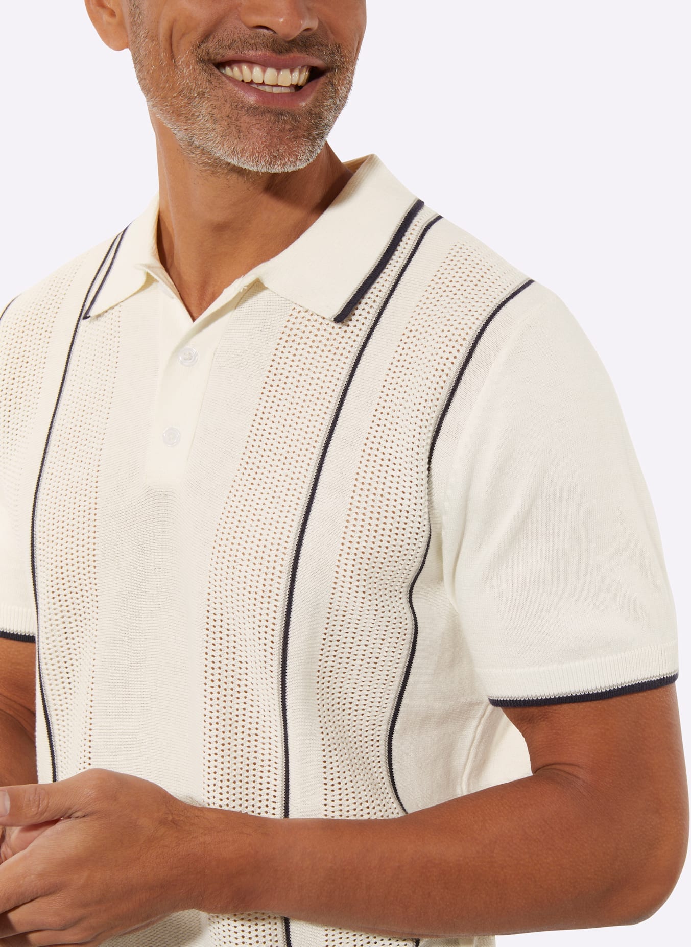 Classic Polokragenpullover »Kurzarm-Pullover«