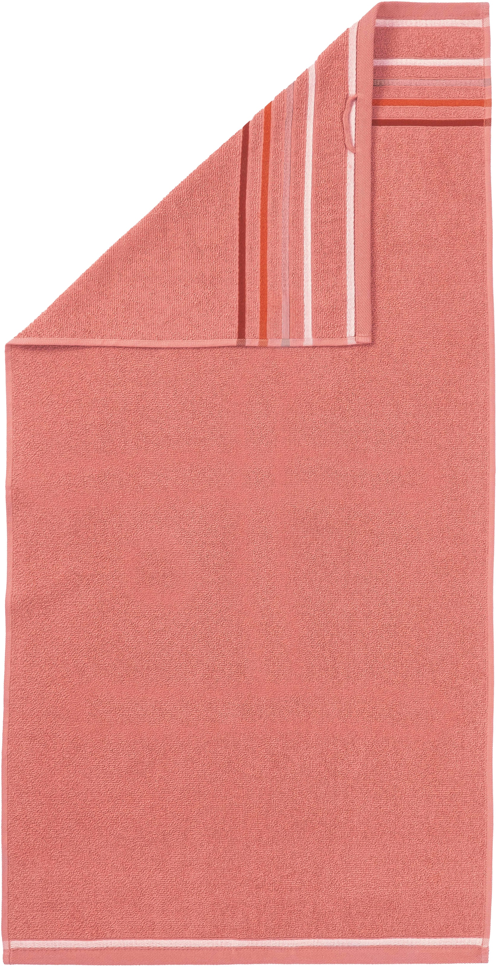 my home Handtuch Set »Niki, Duschtuch, Handtücher und Gästetücher« Set Walkfrottee Handtücher mit mehrfarbiger Streifenbordüre, aus 100% Baumwolle, weich