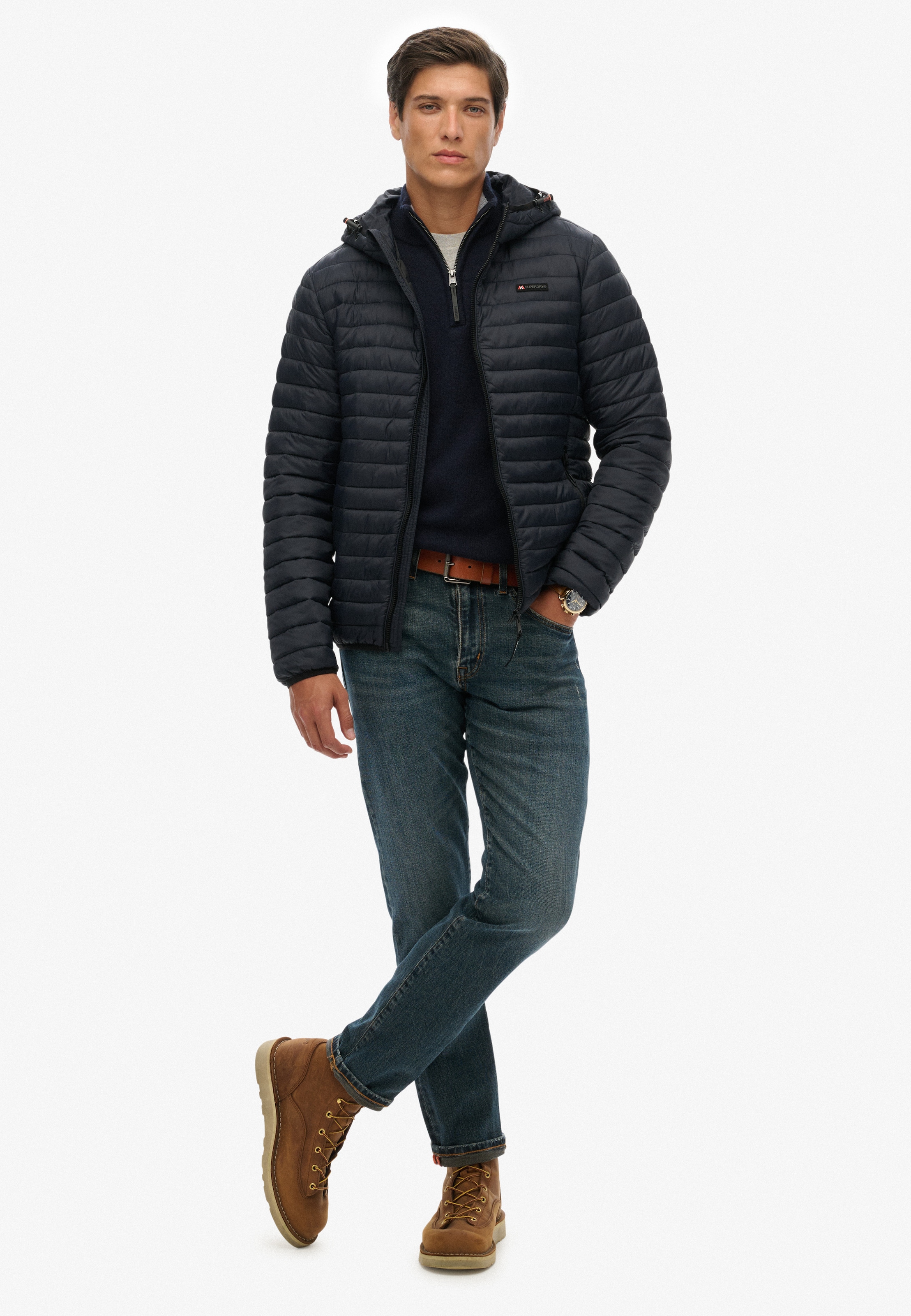 Superdry Steppjacke »HOODED FUJI LITE JACKET«