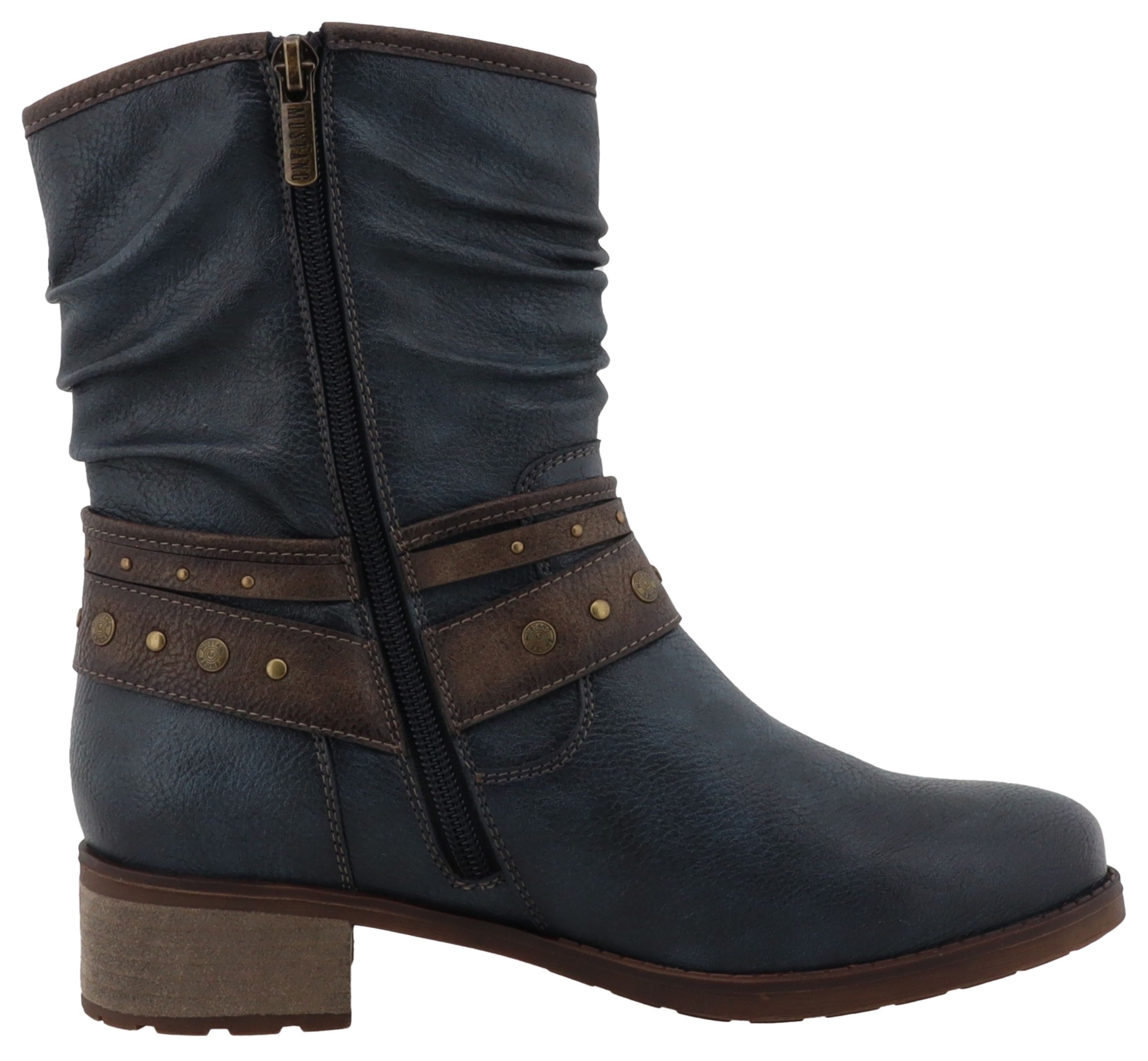 Mustang Shoes Winterboots »Fabienne«  Stiefelette, Westernboots mit Warmfutter