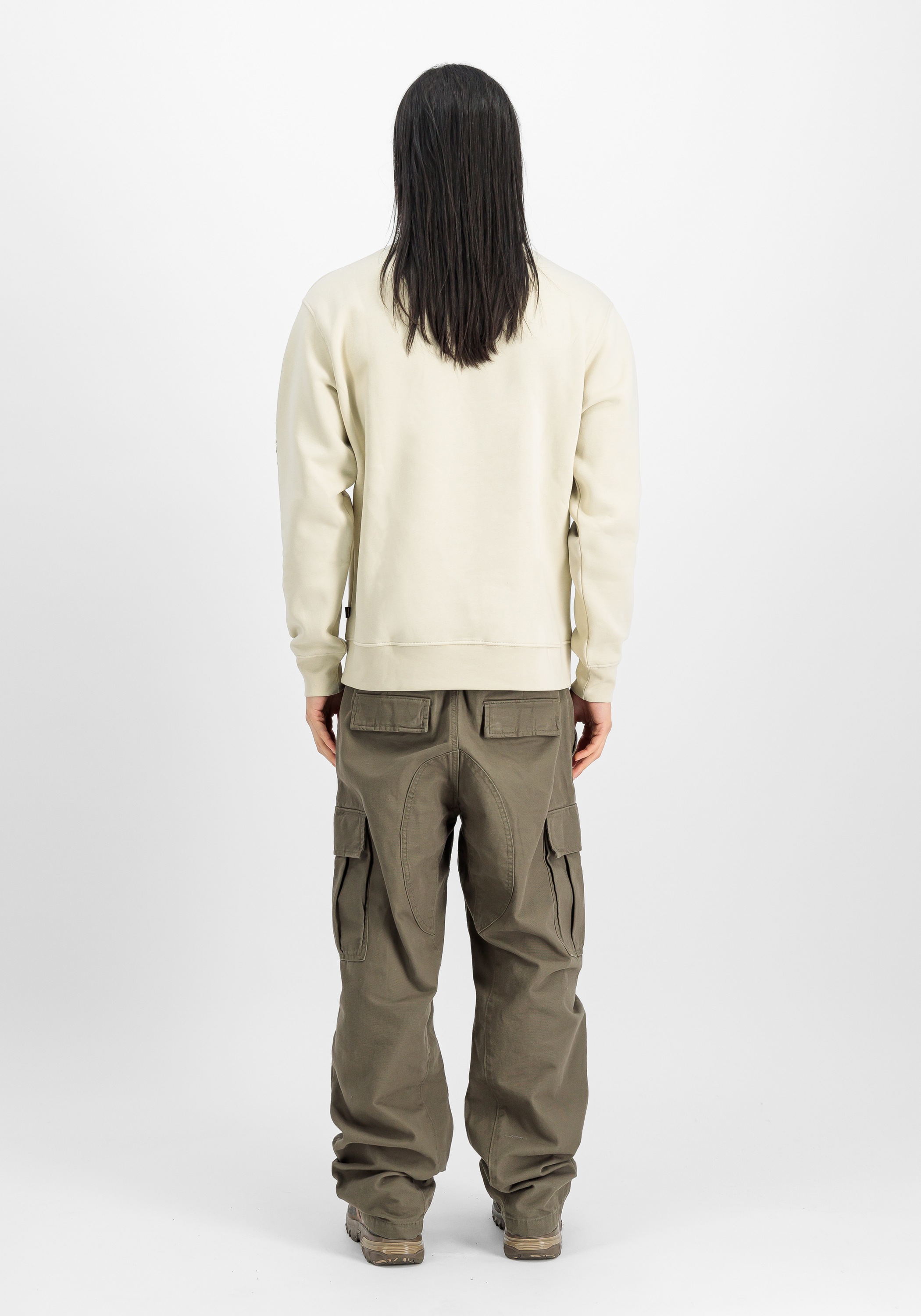 Alpha Industries Sweater »Camo Sleeve Sweatshirt Sweatshirt«