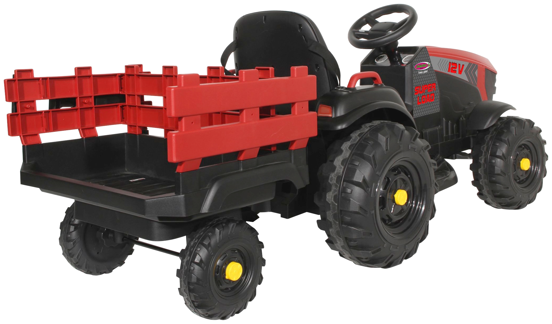 Jamara Kindertraktor Ride On Traktor mit Elektromotor mit Hänger Trecker  Elektro-Tractor grün - Spiel- und Sportgeräte für Kindergarten und Kommunen
