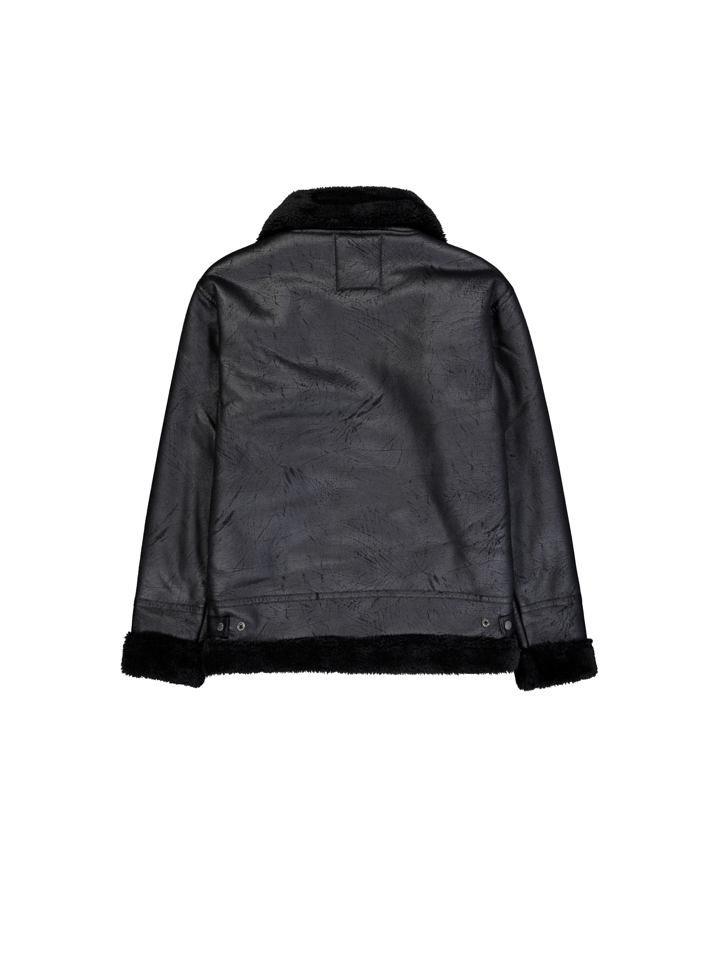 Alpha Industries Lederimitatjacke »B-3 Faux Leather« Kunstfaser, regular fit