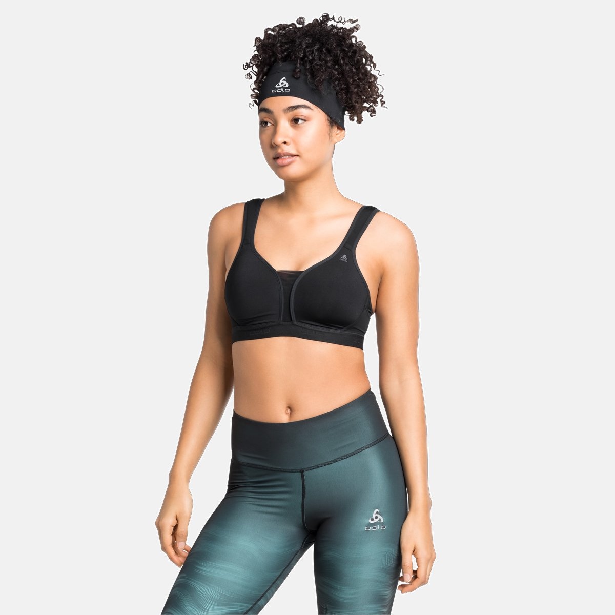 Odlo Sport-BH »Sport bra-PADDED HIGH« für intensive Aktivitäten, schnell trocknendes Material