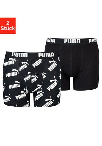 PUMA Boxer, (Packung, 2 St.), für Jungen mit Markenschriftzug im Bund kaufen