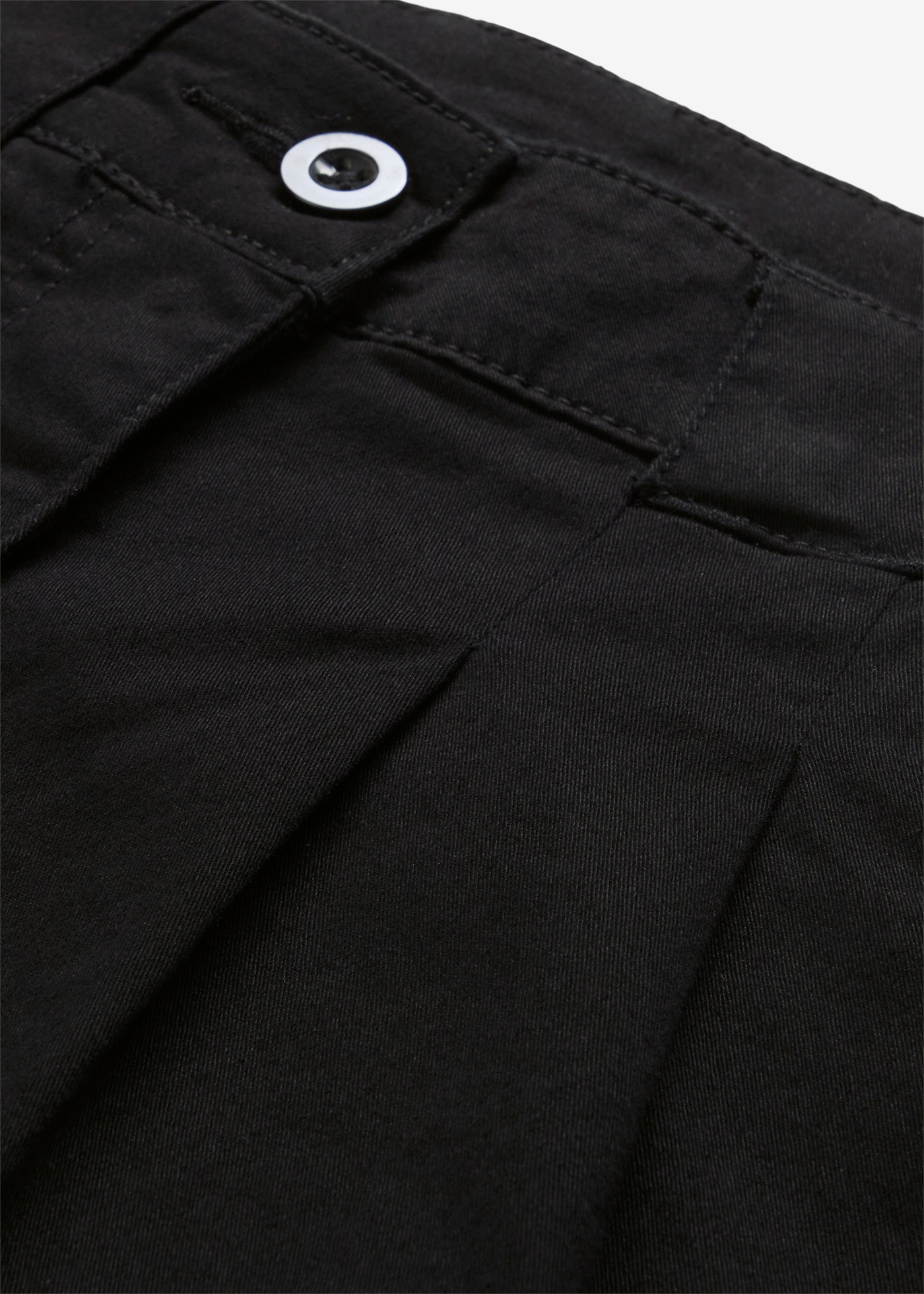 bonprix Chinohose  schmale Form, mit Bundfalten und praktischen Taschen
