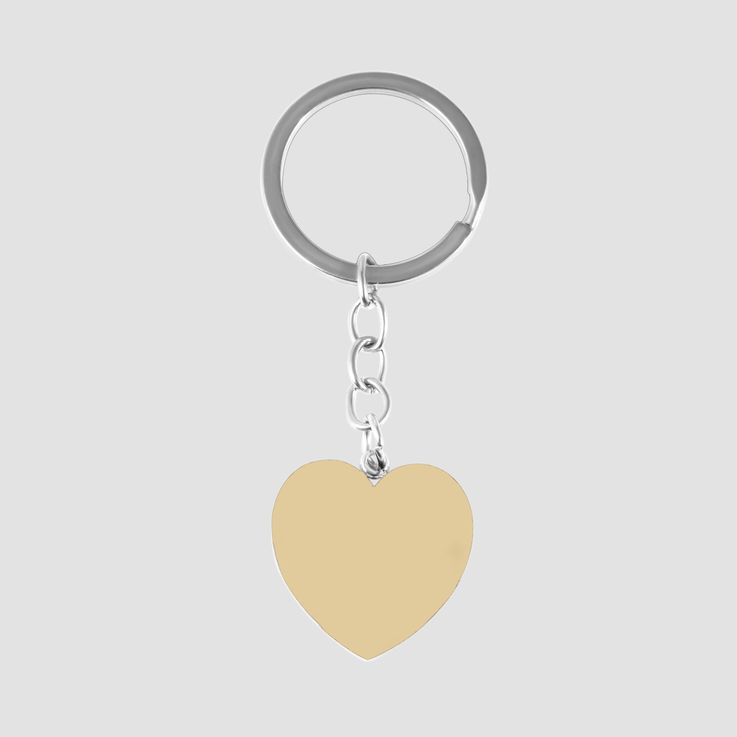 Adelia´s Kettenanhänger »Damen Anhänger ¿ Schlüssel Gravuranhänger aus Edelstahl«